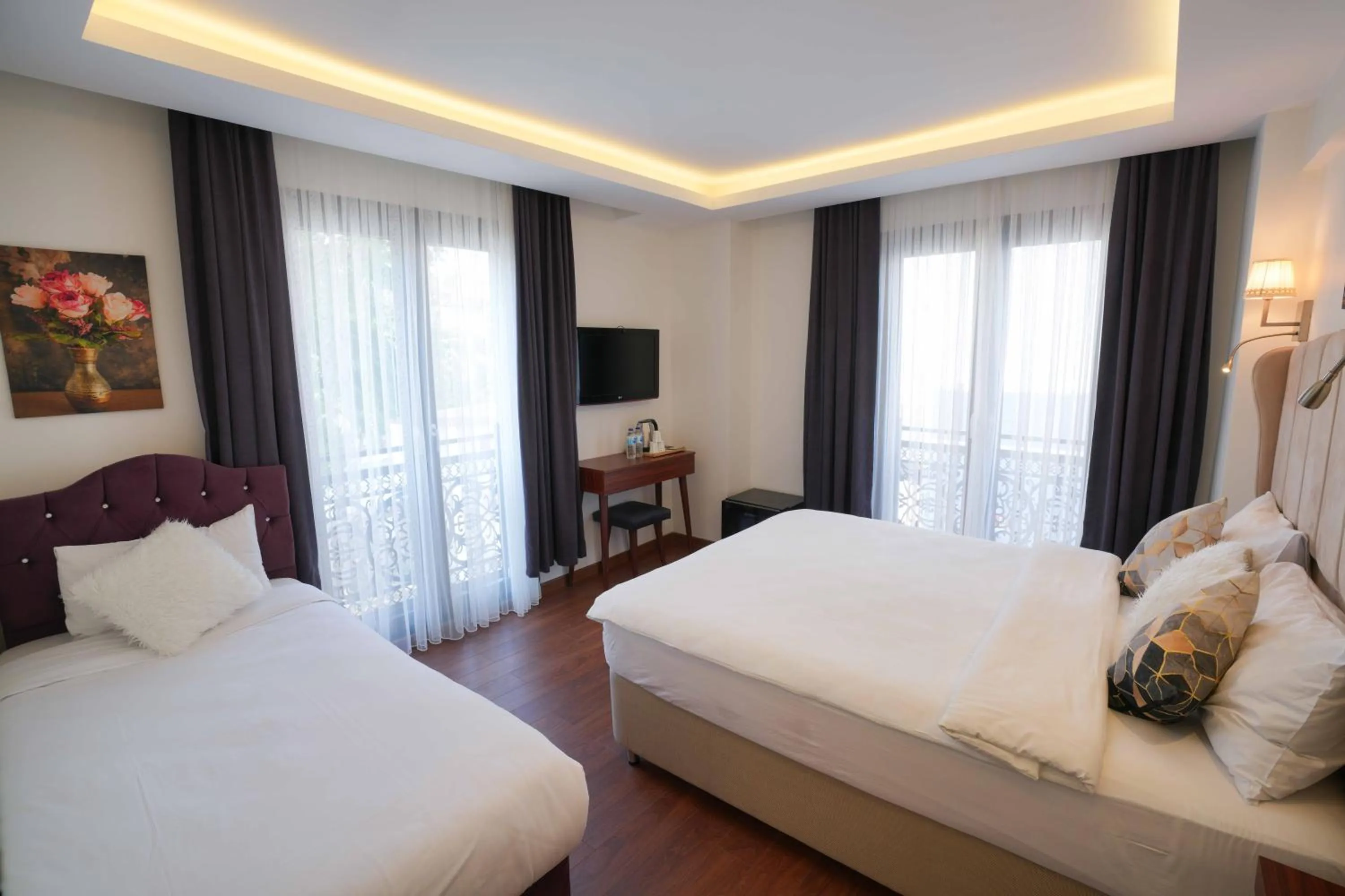 Bed in Violin Hotel Sultanahmet