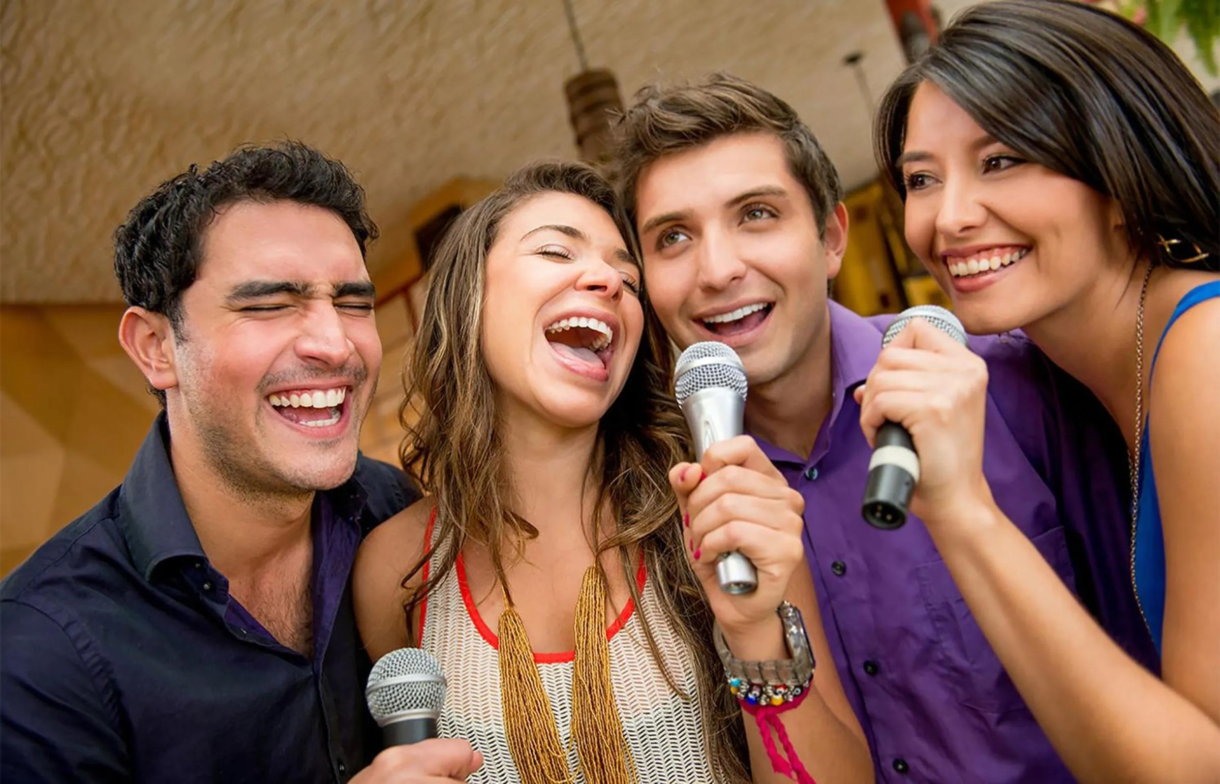 group of guests in Carina Bay Boutique All inclusive Resort & Casino