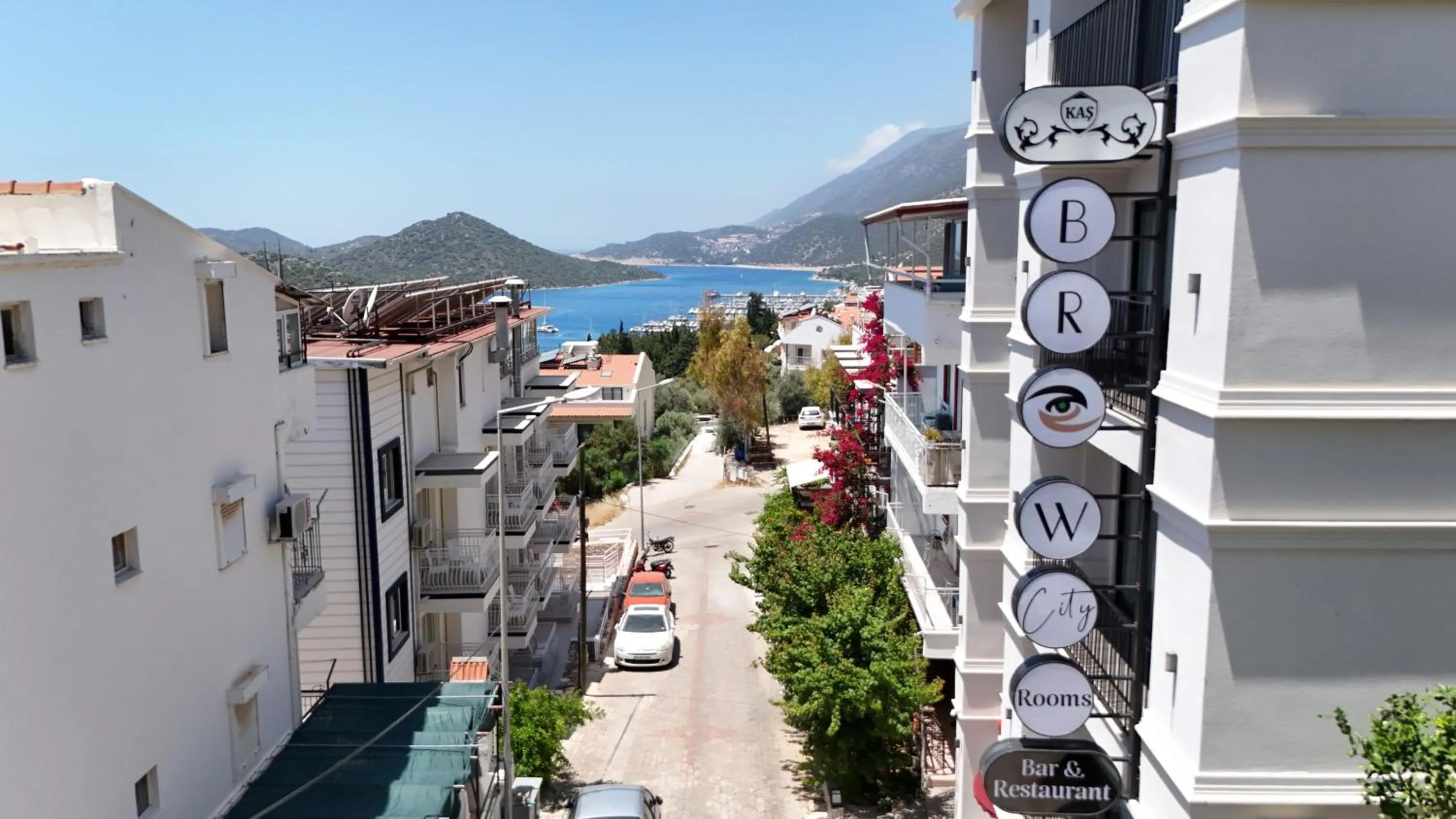 Property building in Brow City Kaş