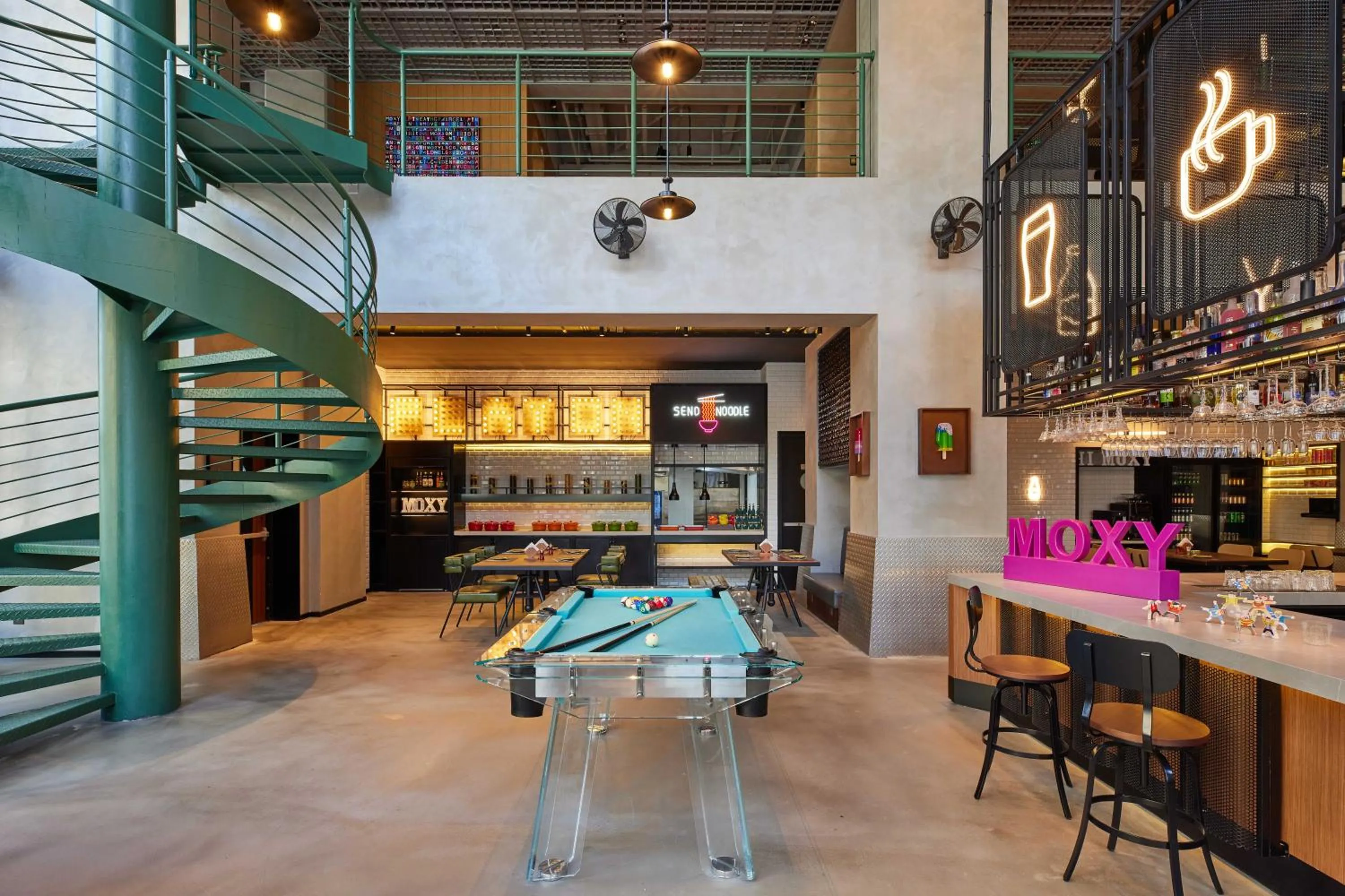 Restaurant/places to eat in Moxy Shanghai Putuo