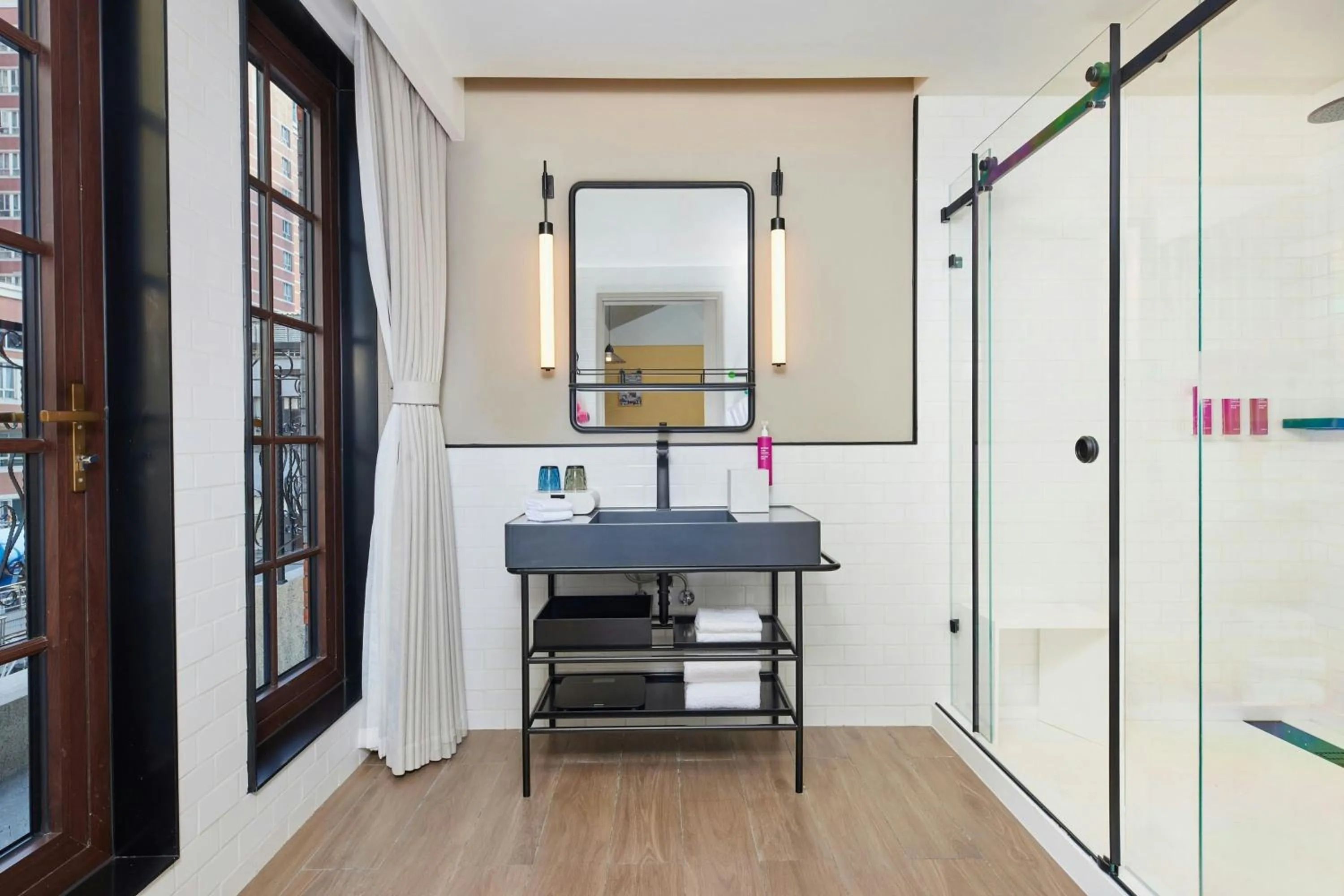 Bathroom in Moxy Shanghai Putuo