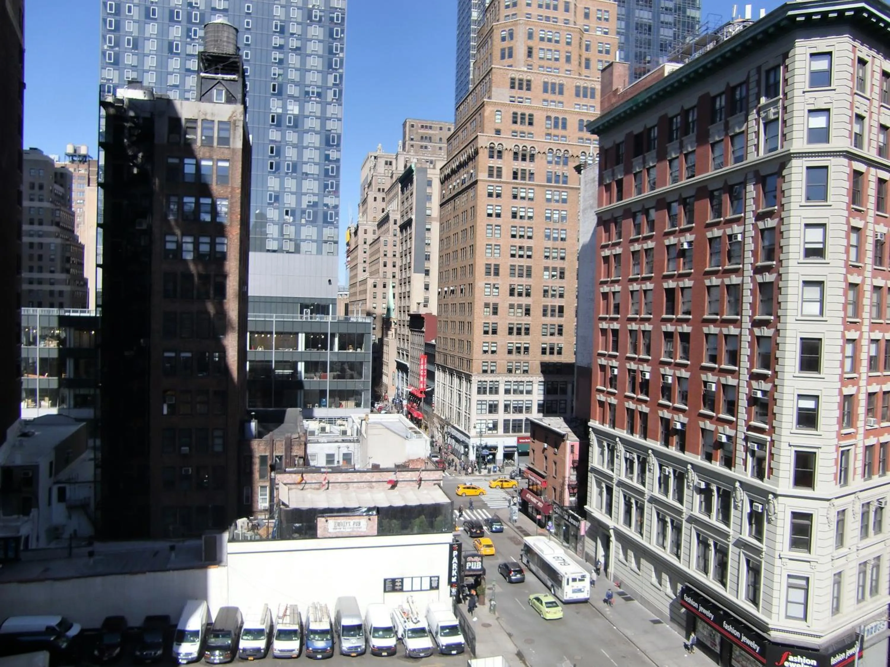 Street view in Studios Midtown Manhattan