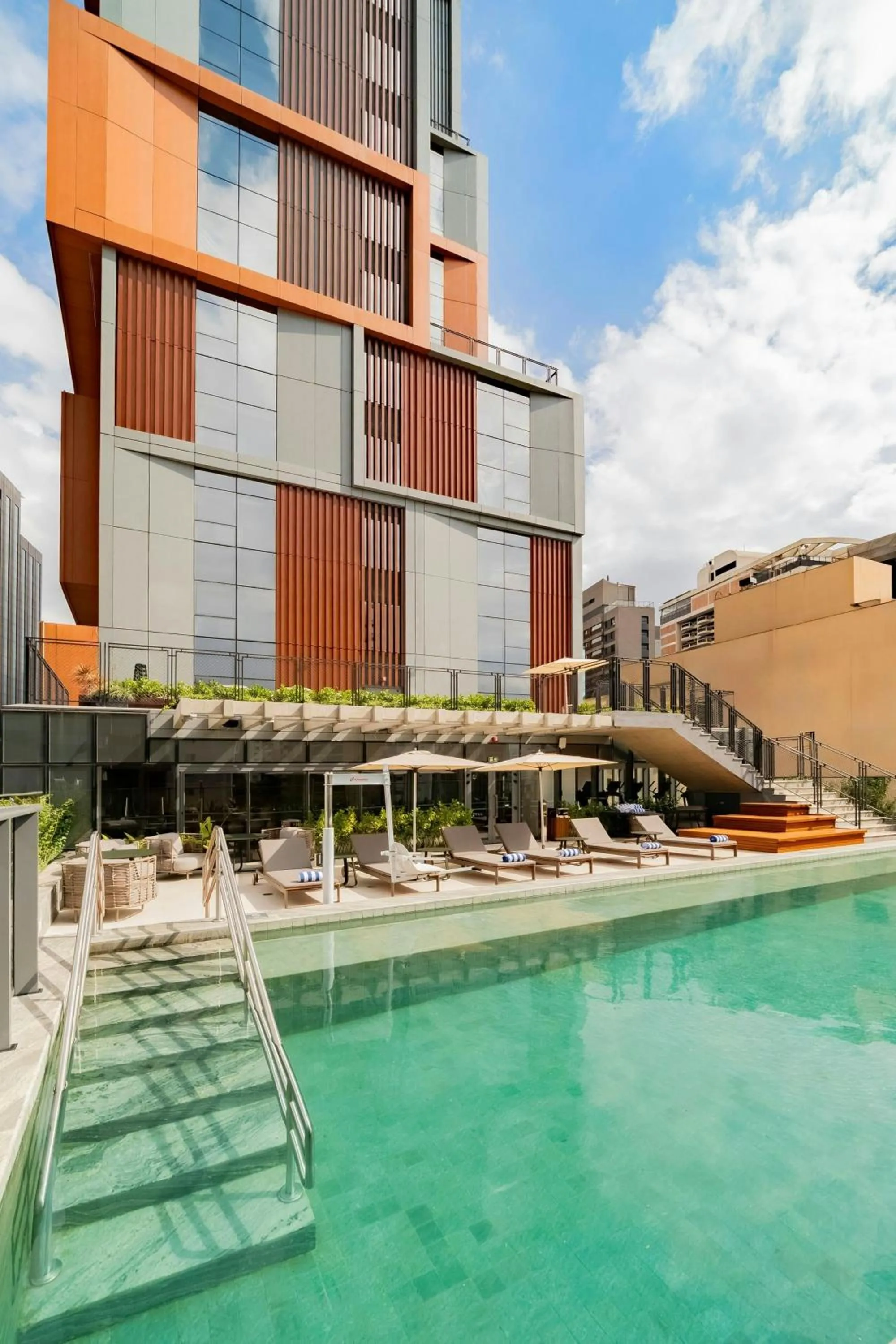 Swimming pool in The Westin Sao Paulo