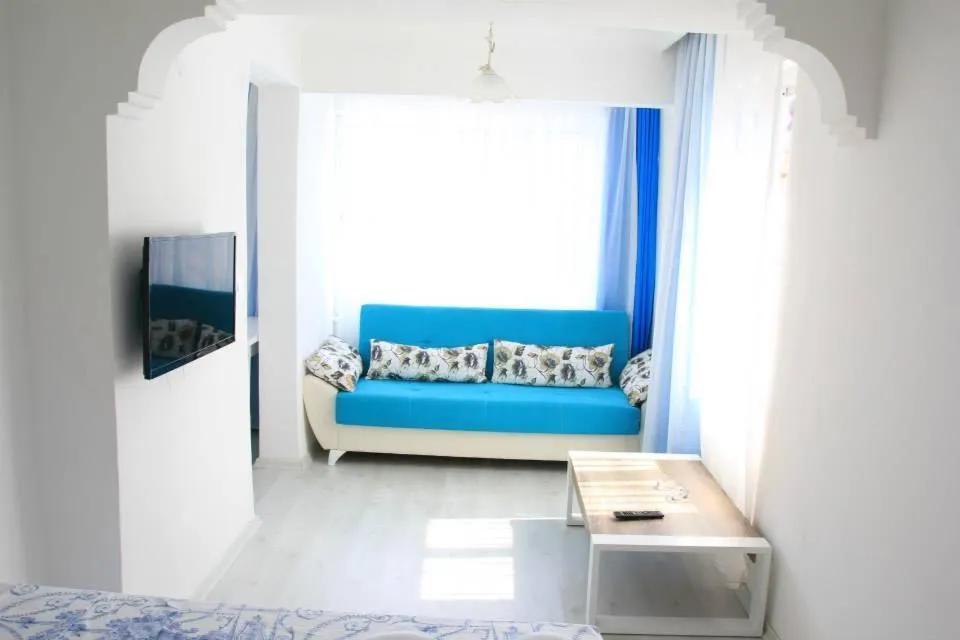 TV and multimedia, Bed in Mavi Butik Apart