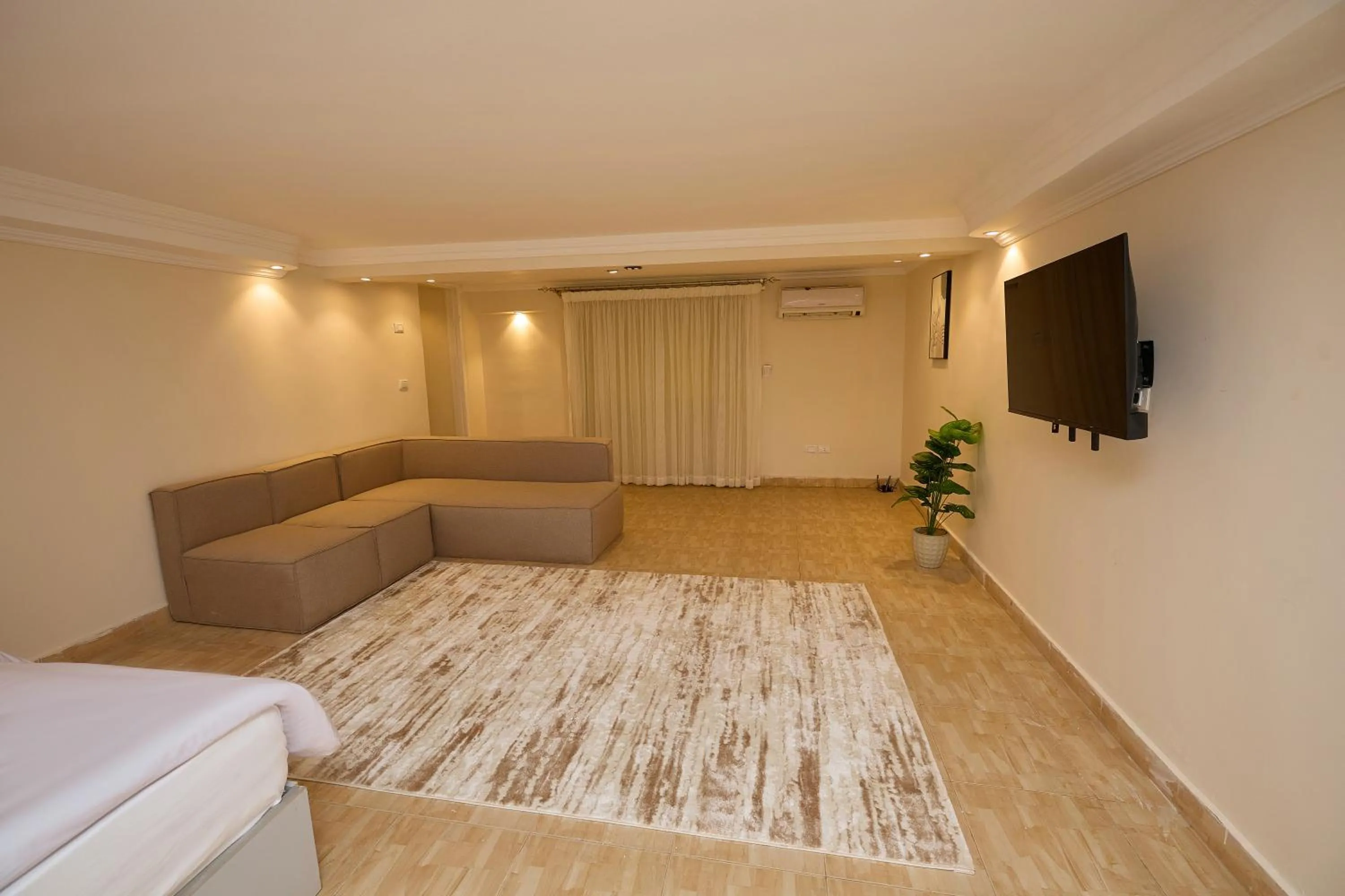 Bed in Settle Inn Al Rehab City A