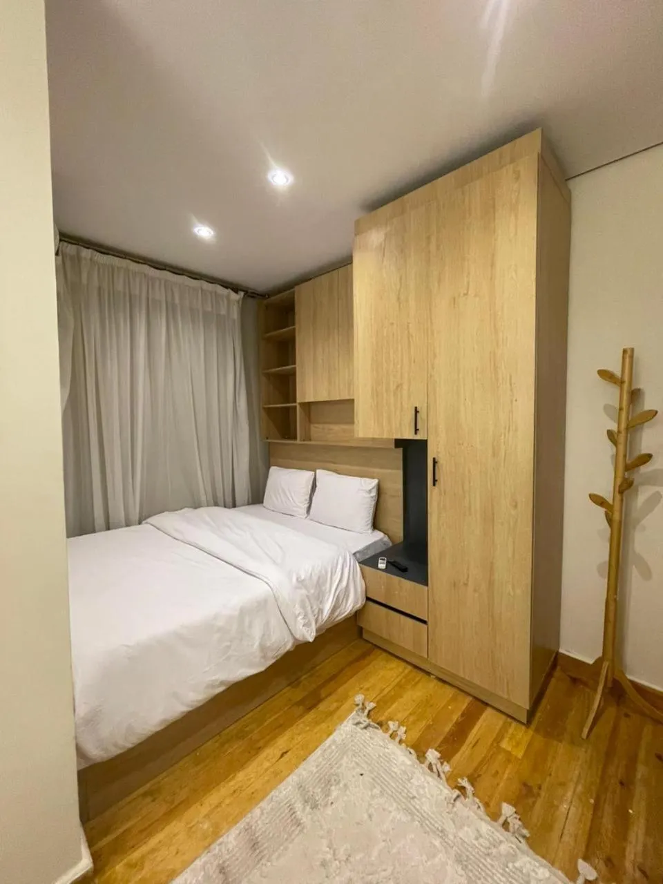 Bed in Settle Inn Al Rehab City A