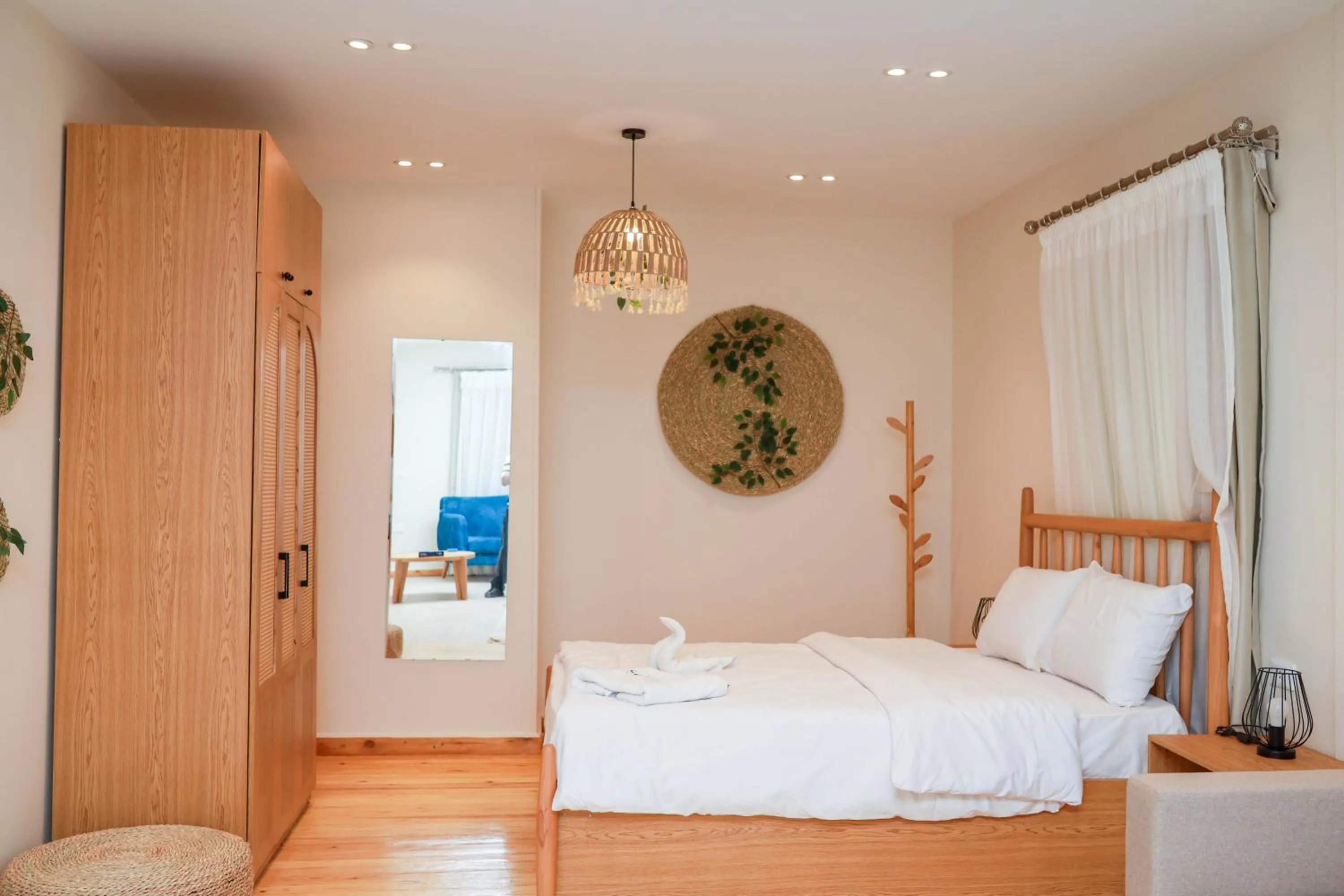 Bed in Settle Inn Al Rehab City A