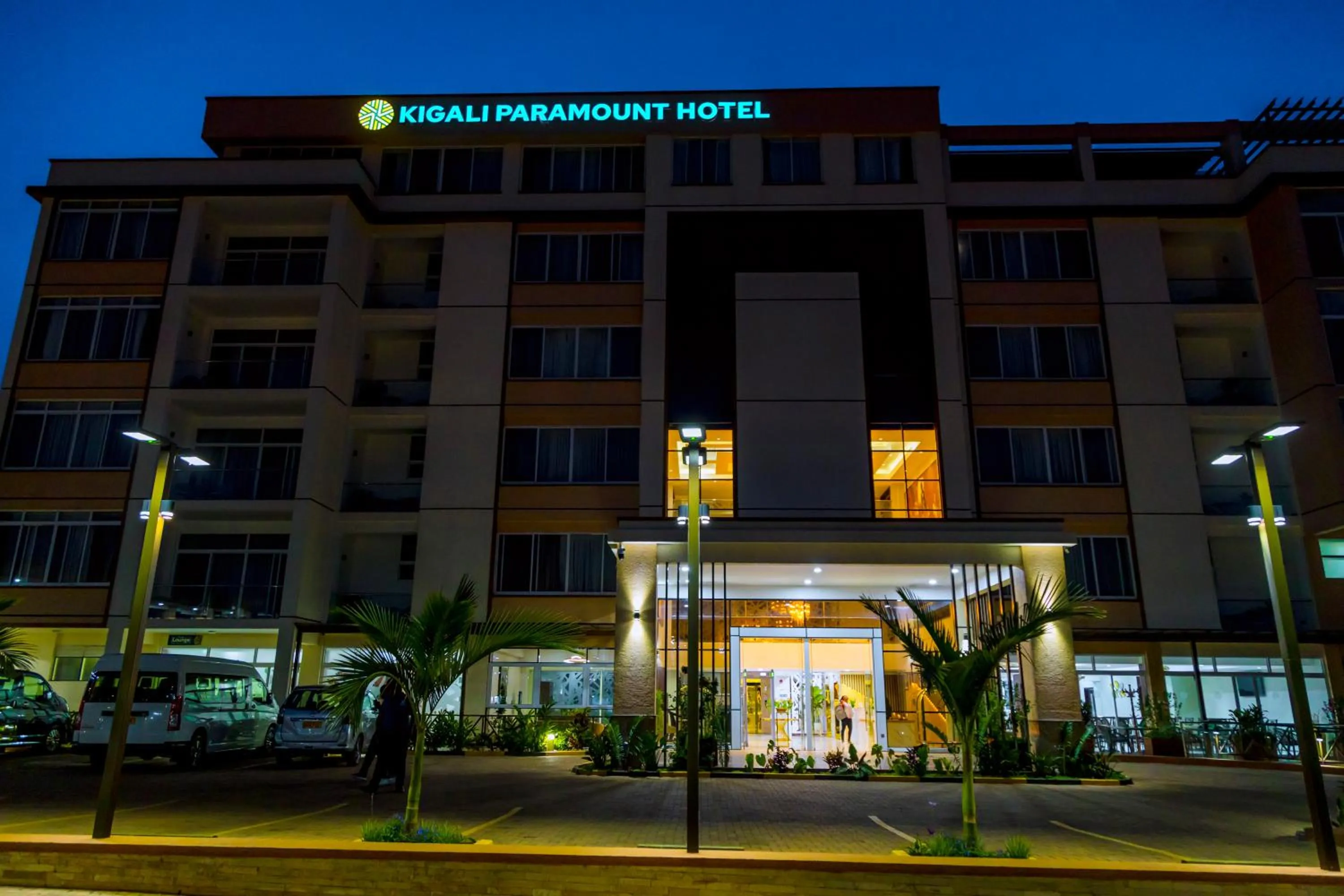 Property building in Kigali Paramount Hotel