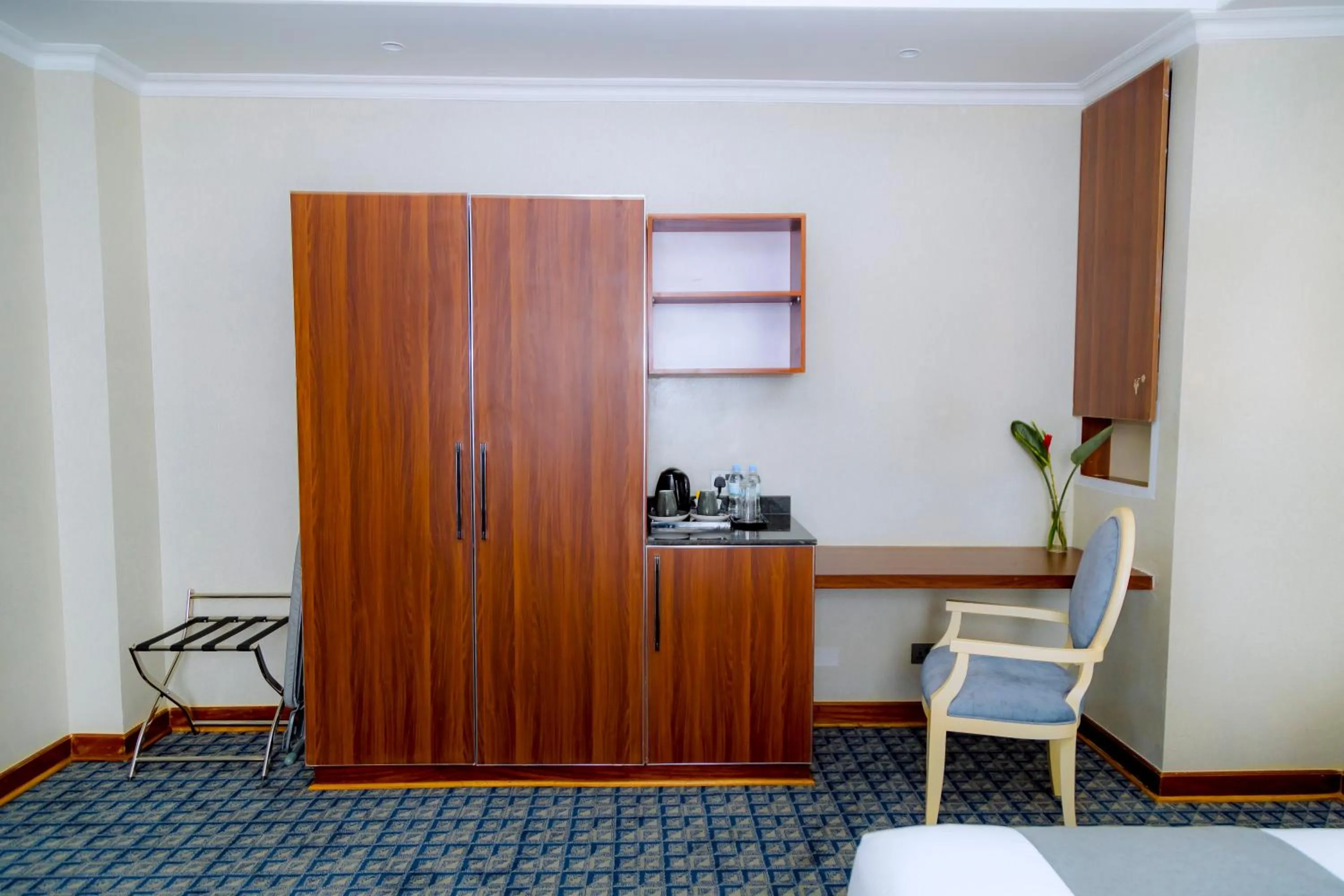 wardrobe in Kigali Paramount Hotel
