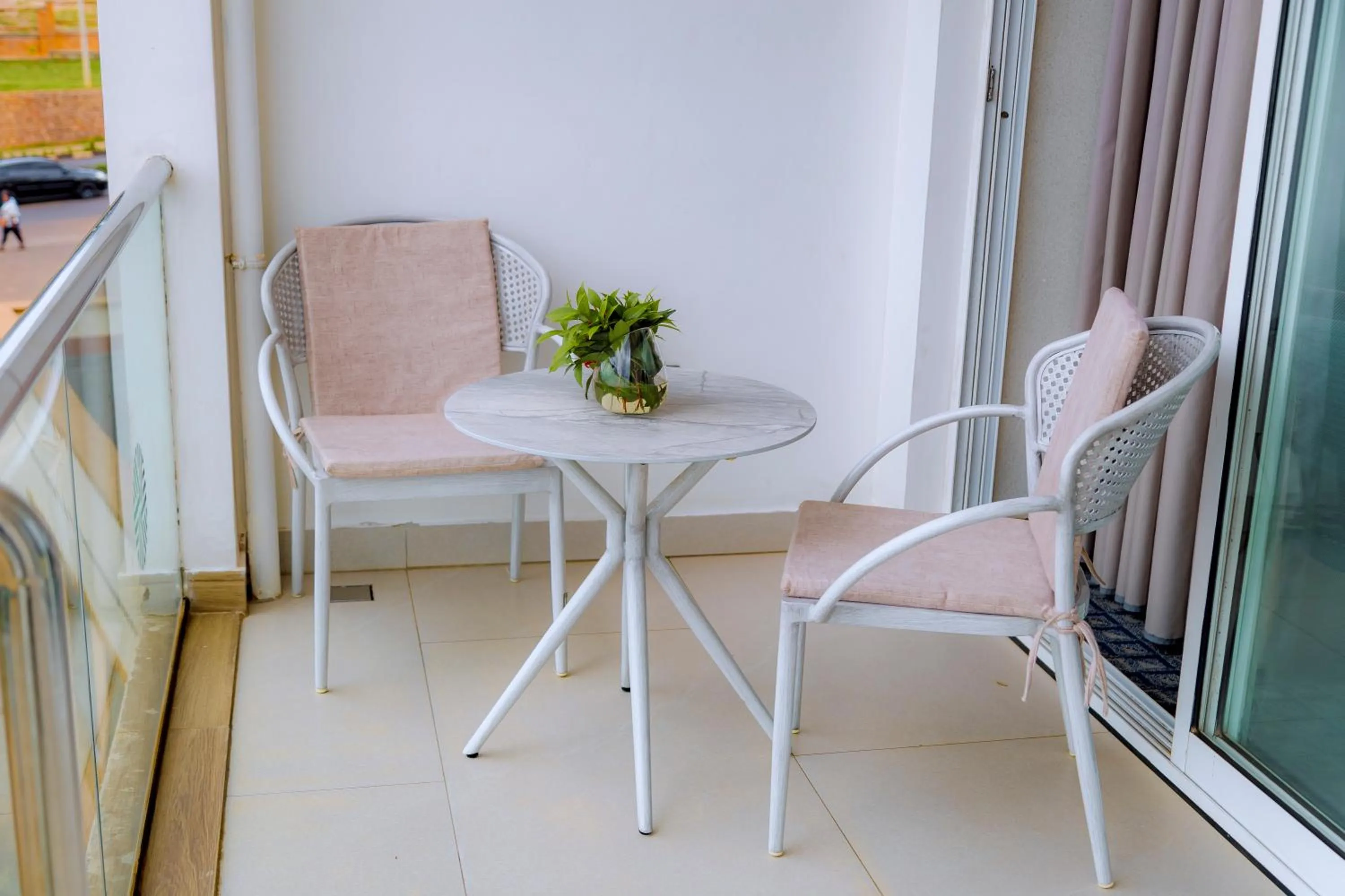 Patio in Kigali Paramount Hotel