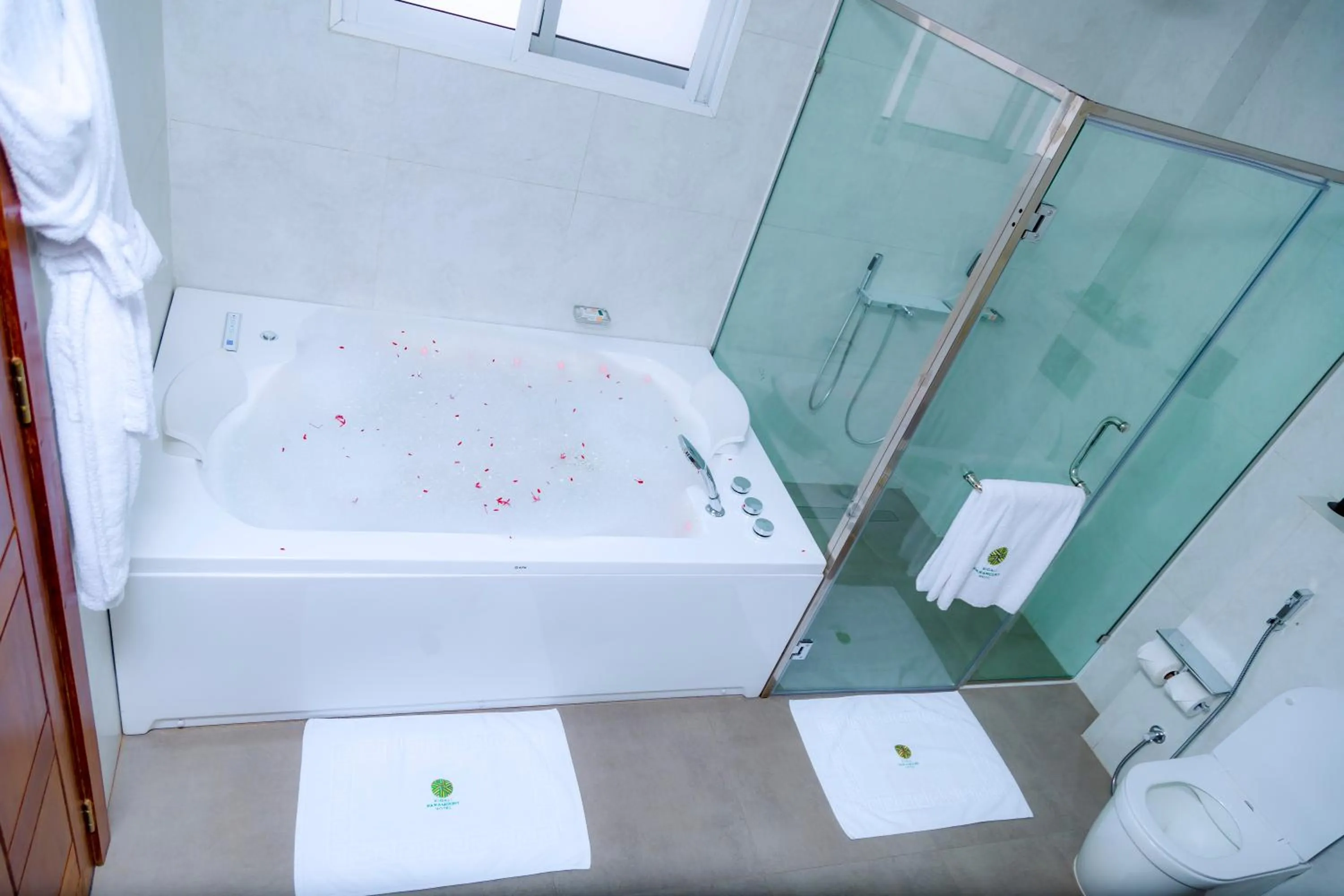 Bathroom in Kigali Paramount Hotel