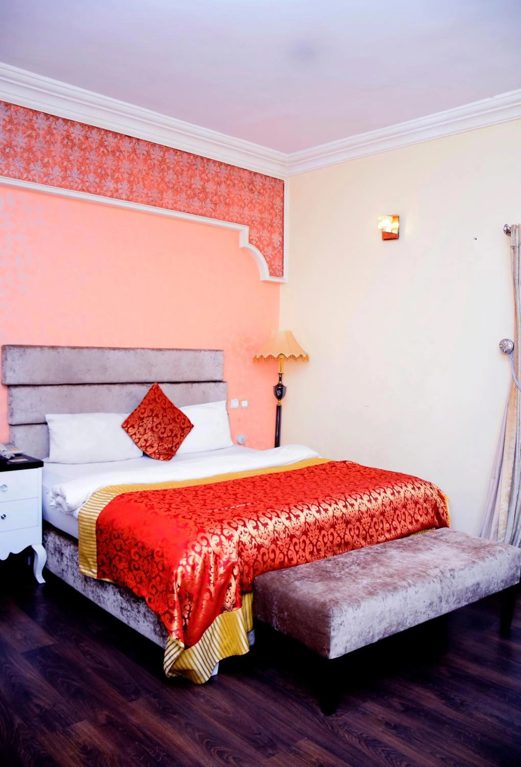 Bed in Sandralia Hotel Limited, Abuja