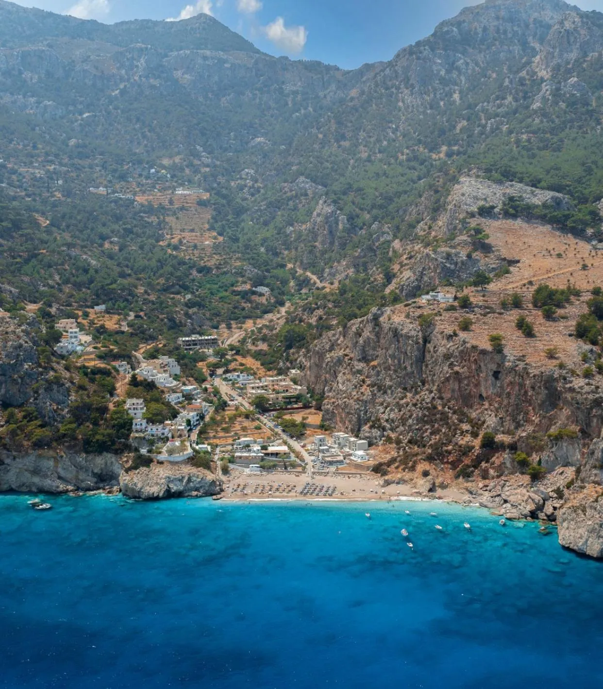 Natural landscape in Arkasa Palace