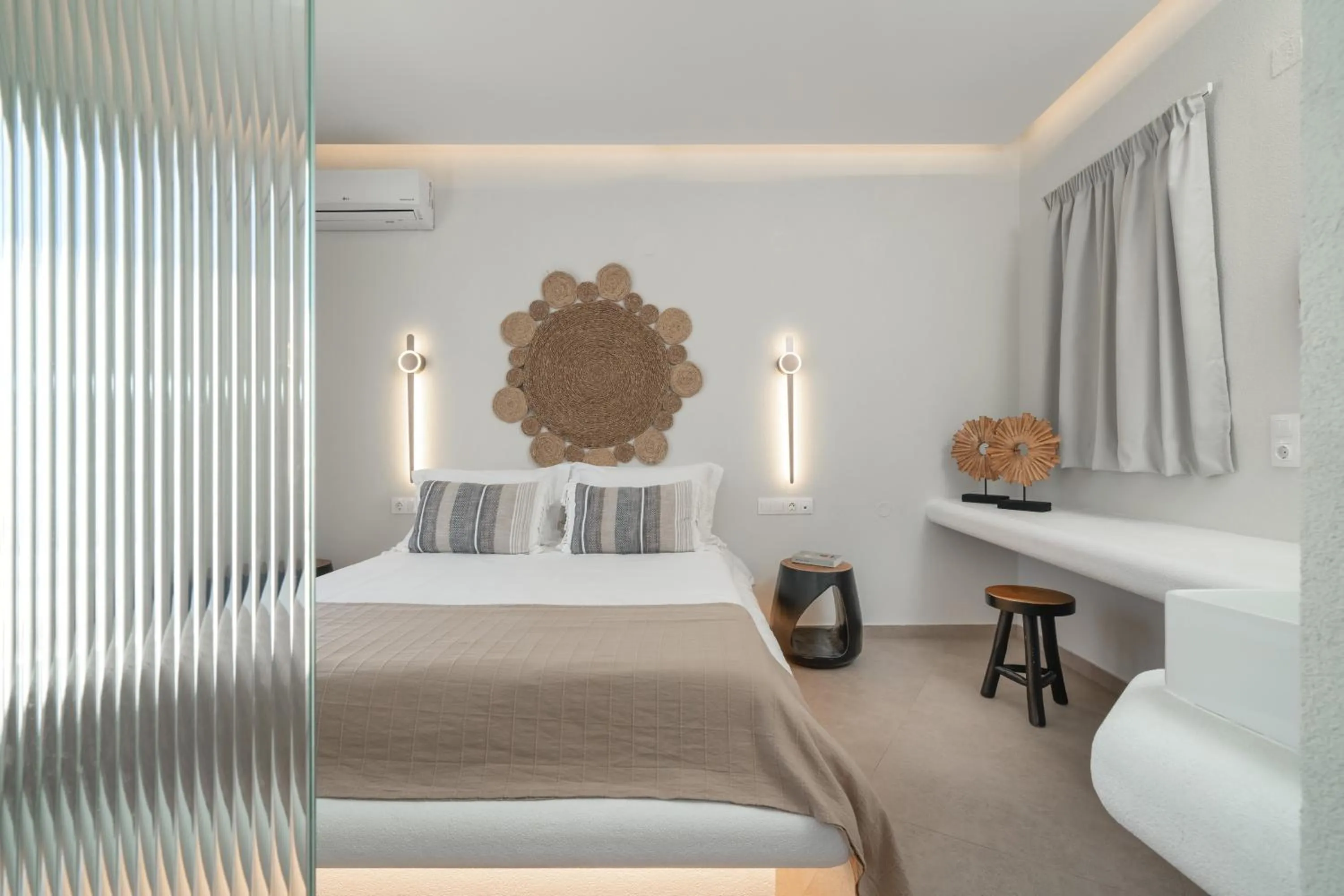 Bed in Arkasa Palace