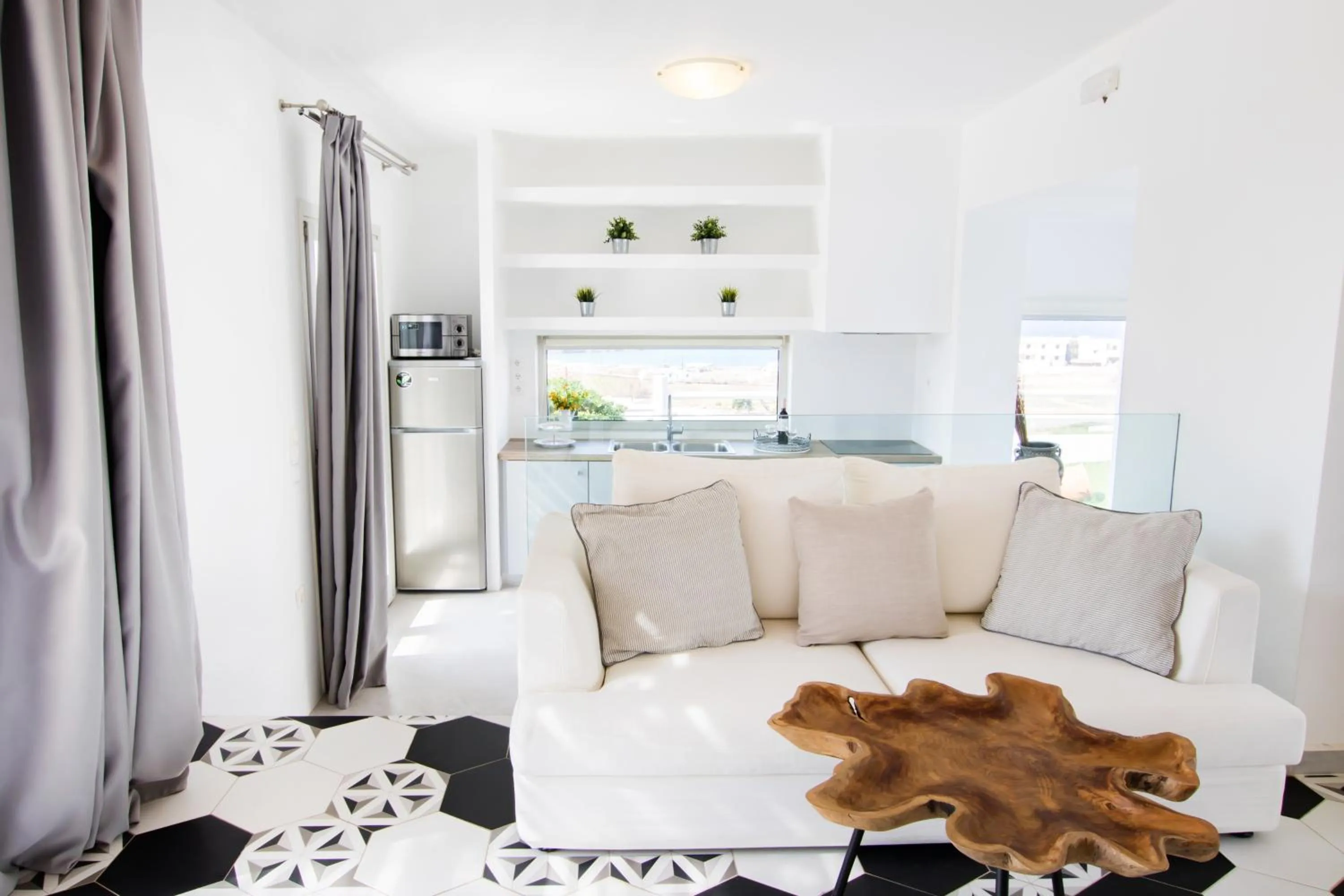 Living room in Arkasa Palace