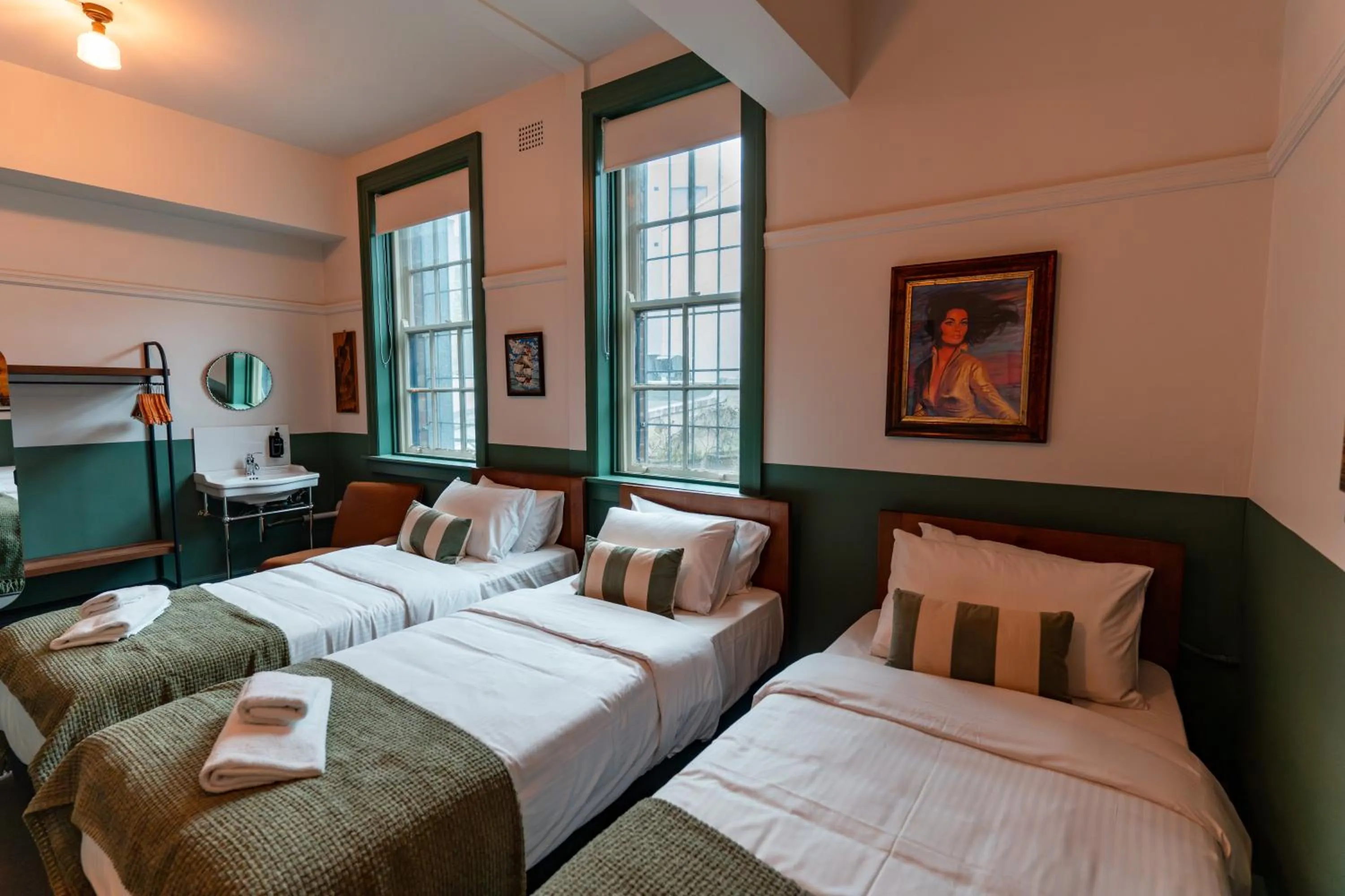 Bed in Courthouse Hotel