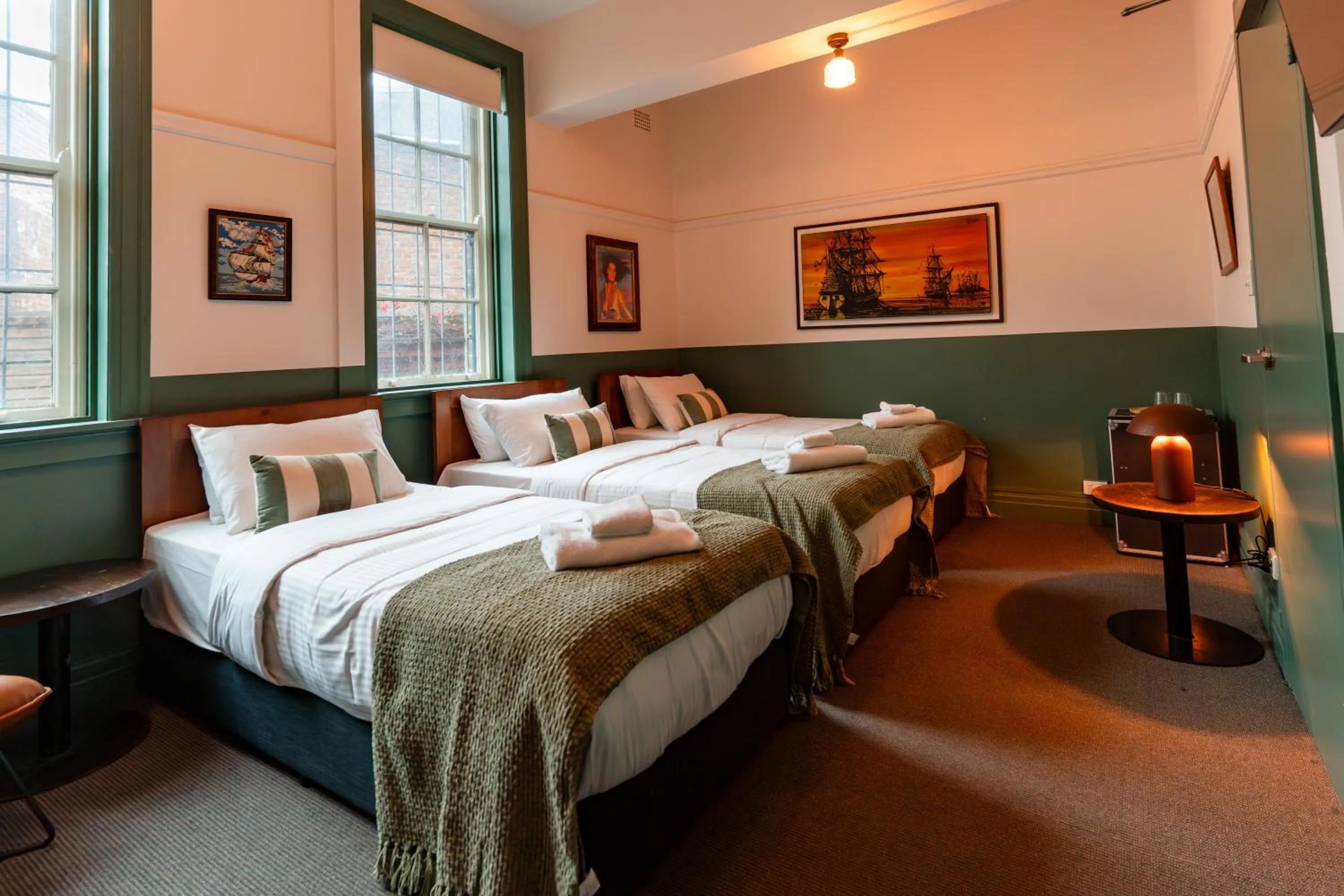 Bed in Courthouse Hotel