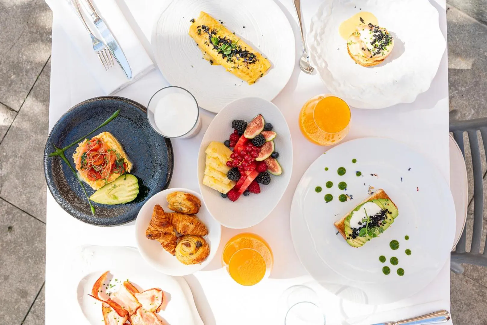 Breakfast in Mirador de Dalt Vila-Relais & Chateaux