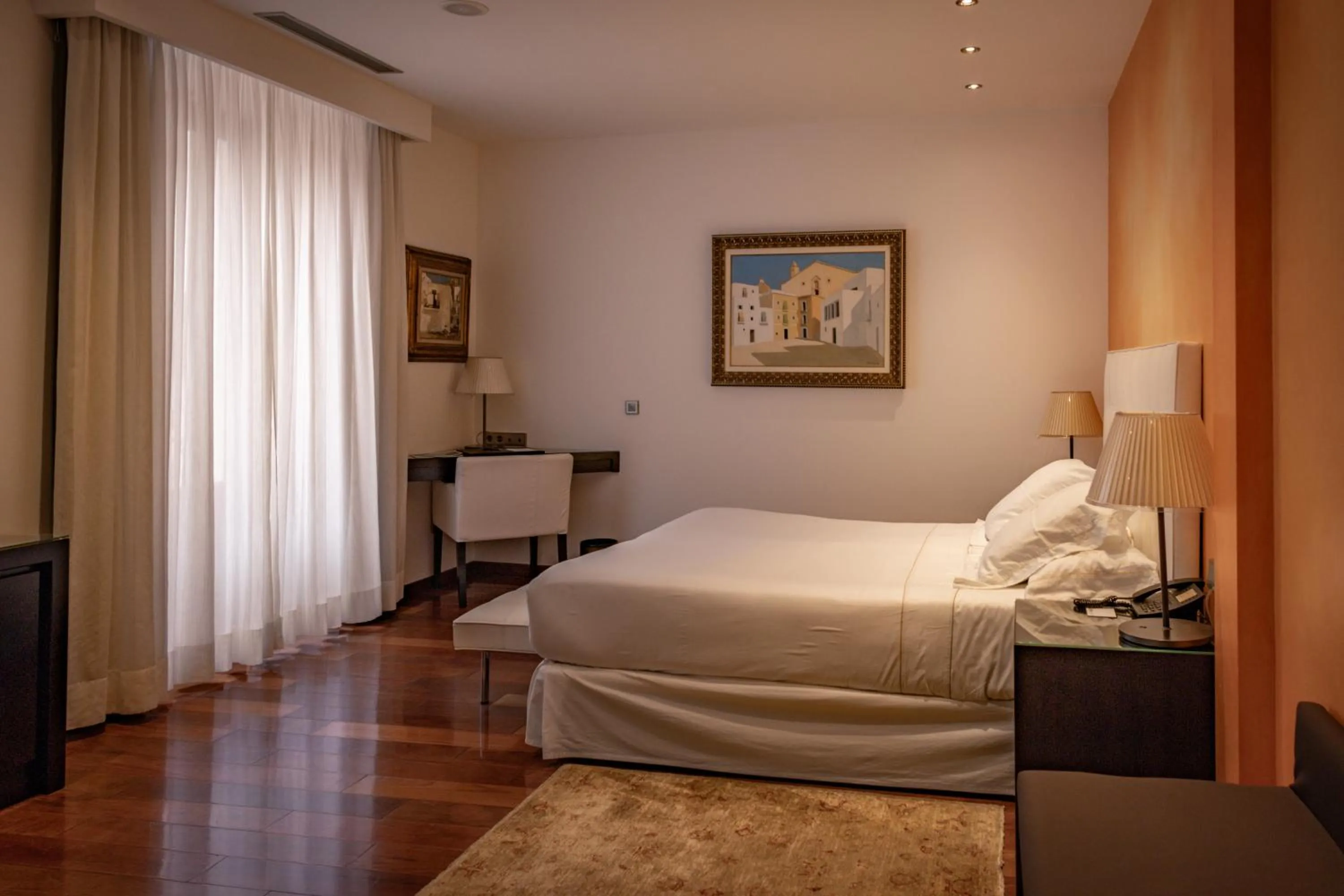 Bed in Mirador de Dalt Vila-Relais & Chateaux