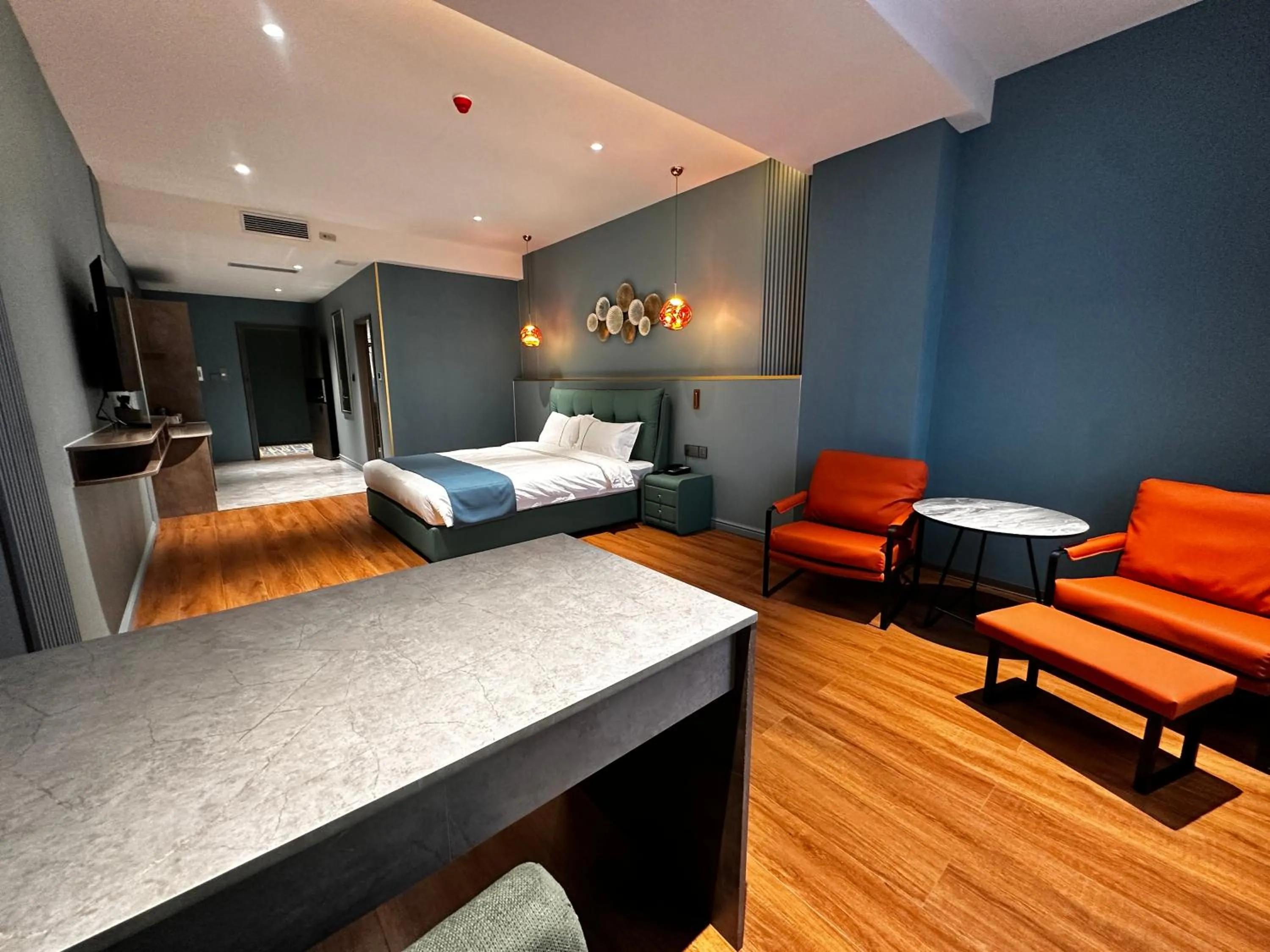 Bed in Bojon Hotel Ulaanbaatar - Soyolj Mall