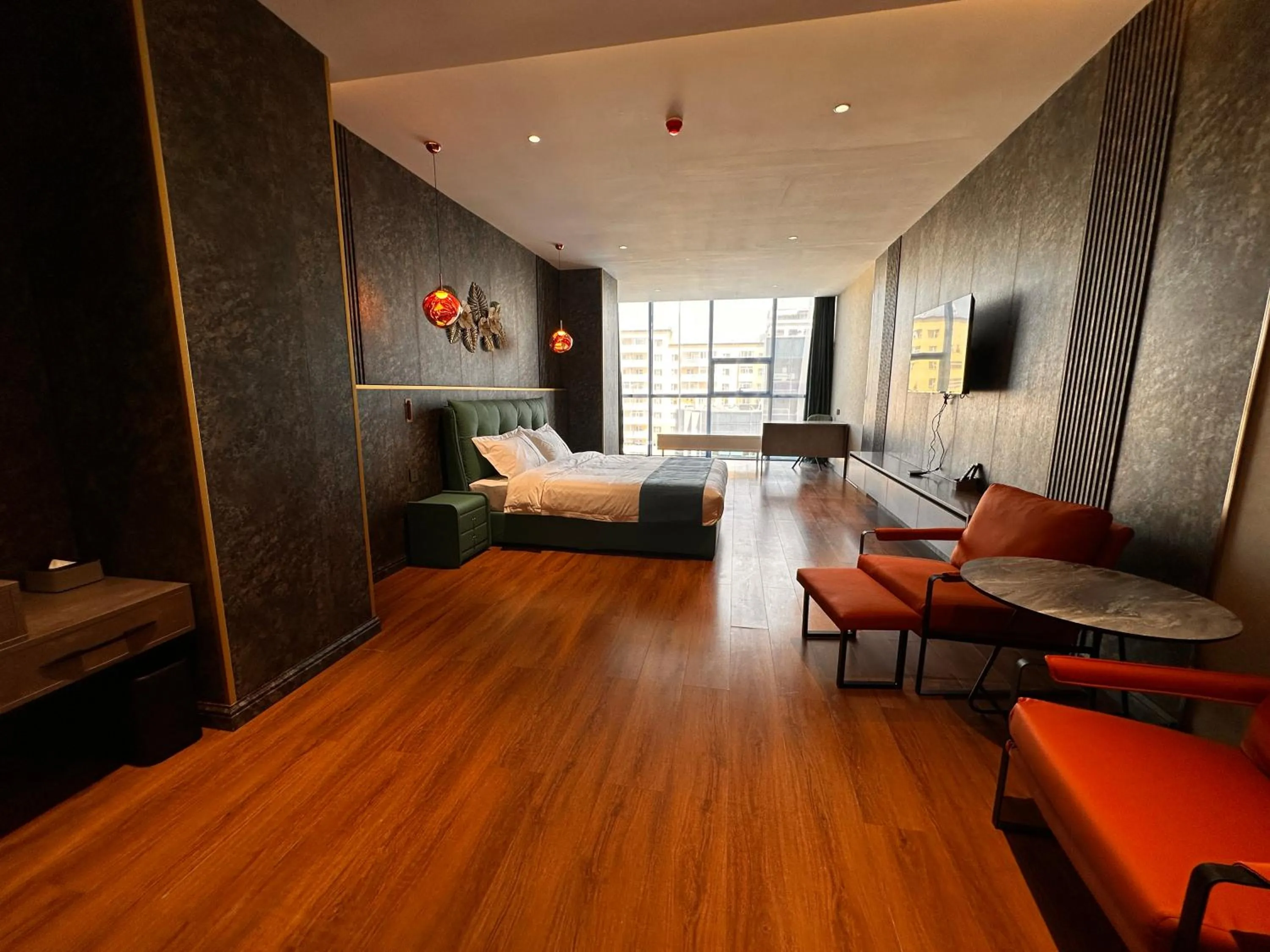 Bed in Bojon Hotel Ulaanbaatar - Soyolj Mall