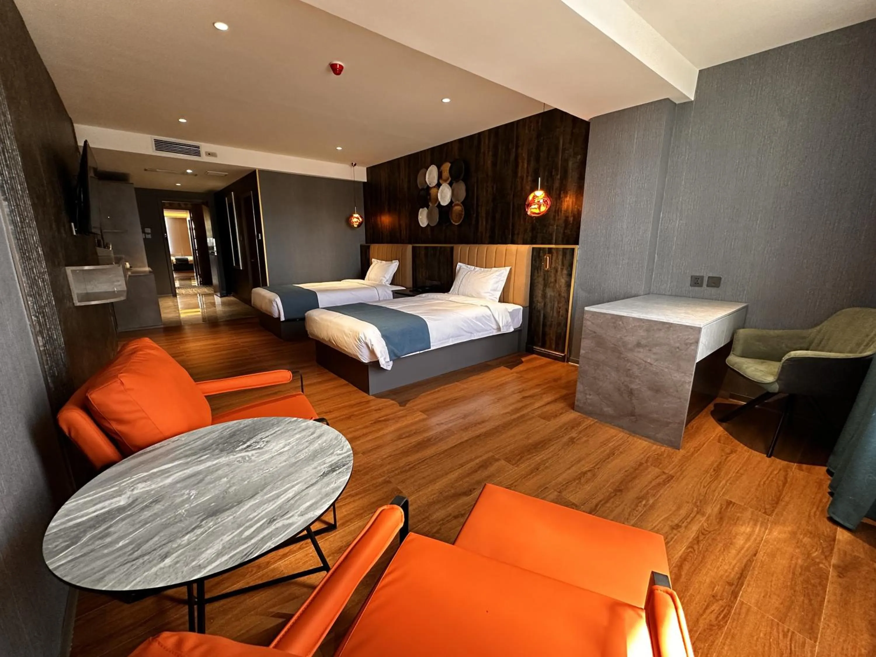 Bed in Bojon Hotel Ulaanbaatar - Soyolj Mall