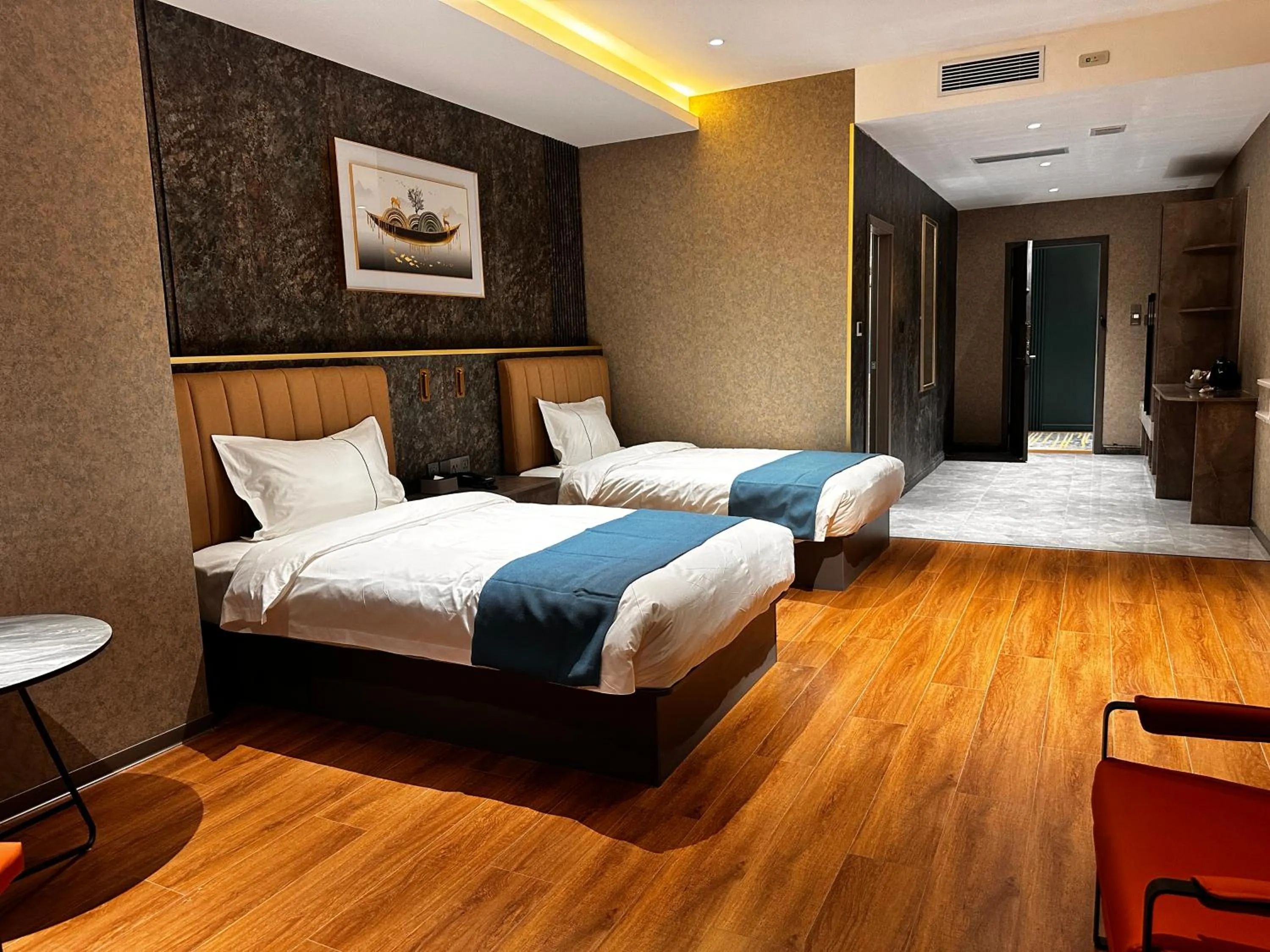 Bed in Bojon Hotel Ulaanbaatar - Soyolj Mall