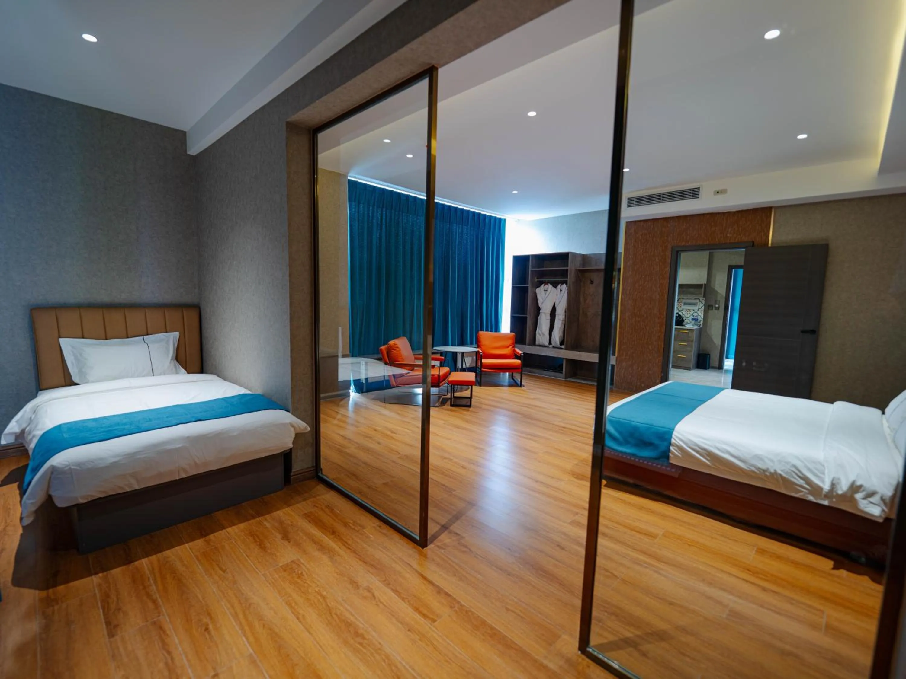 Bed in Bojon Hotel Ulaanbaatar - Soyolj Mall