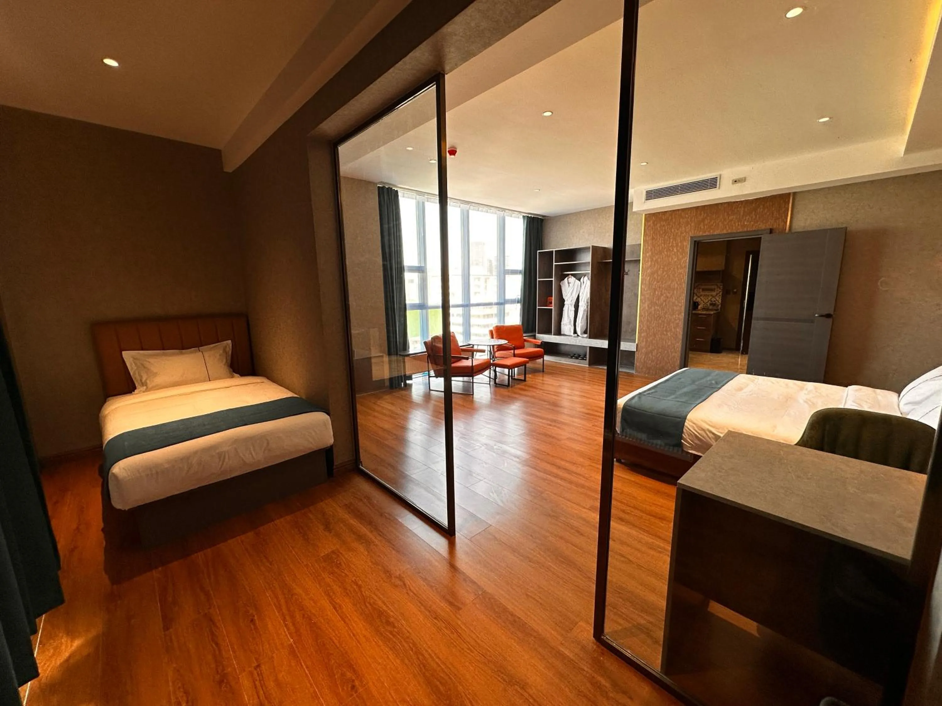 Bed in Bojon Hotel Ulaanbaatar - Soyolj Mall