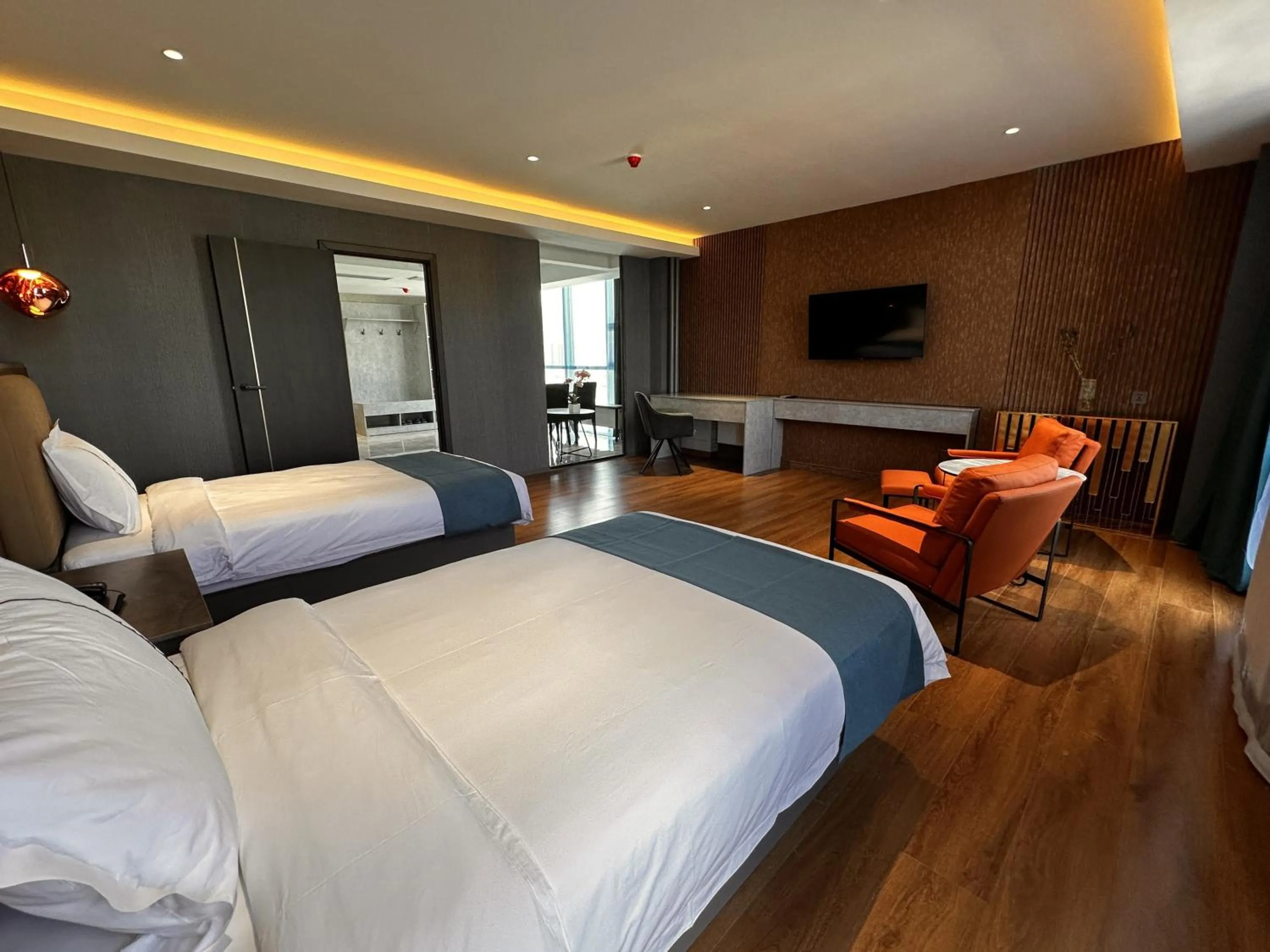 Bed in Bojon Hotel Ulaanbaatar - Soyolj Mall