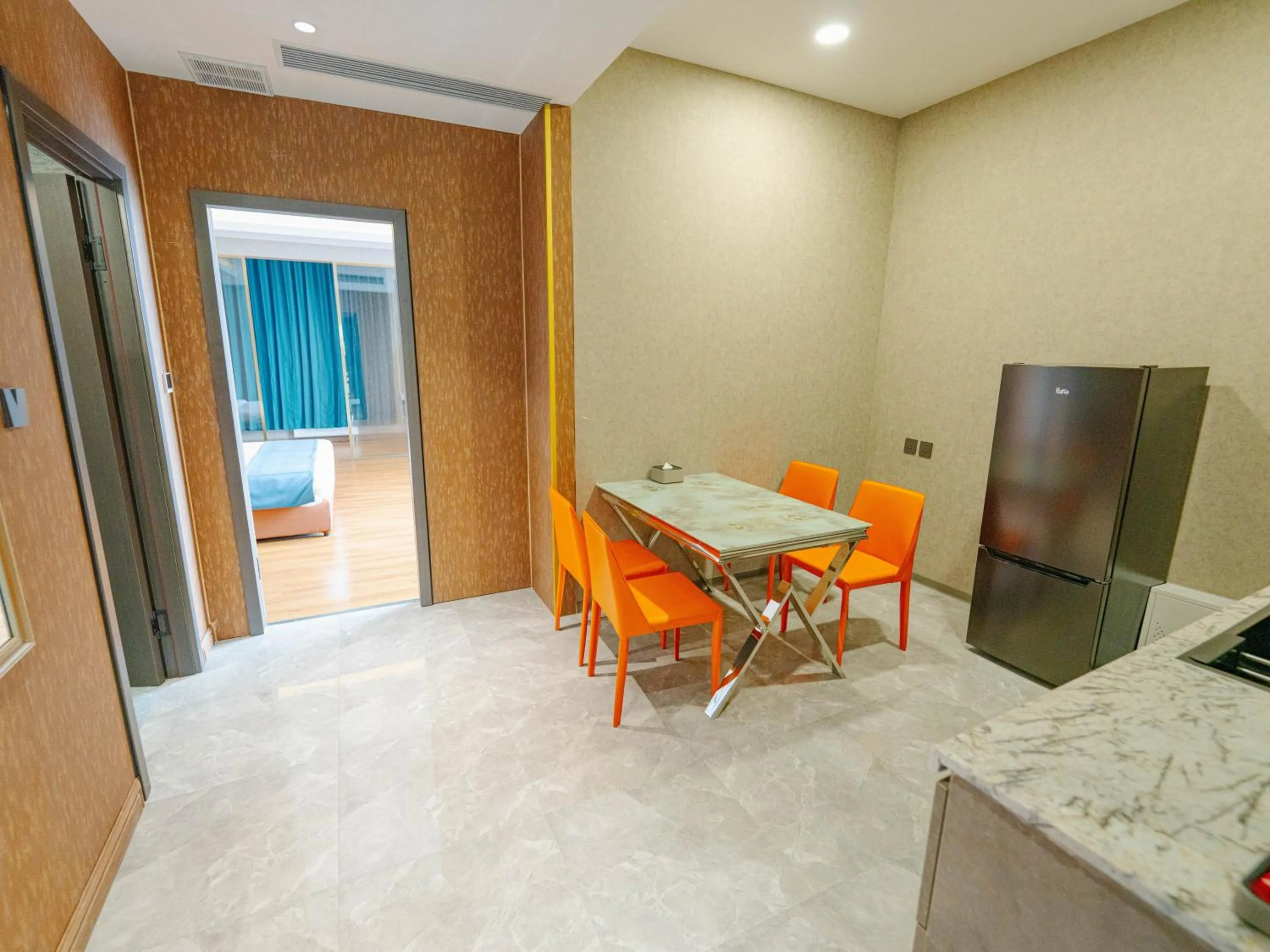 Kitchen or kitchenette in Bojon Hotel Ulaanbaatar - Soyolj Mall