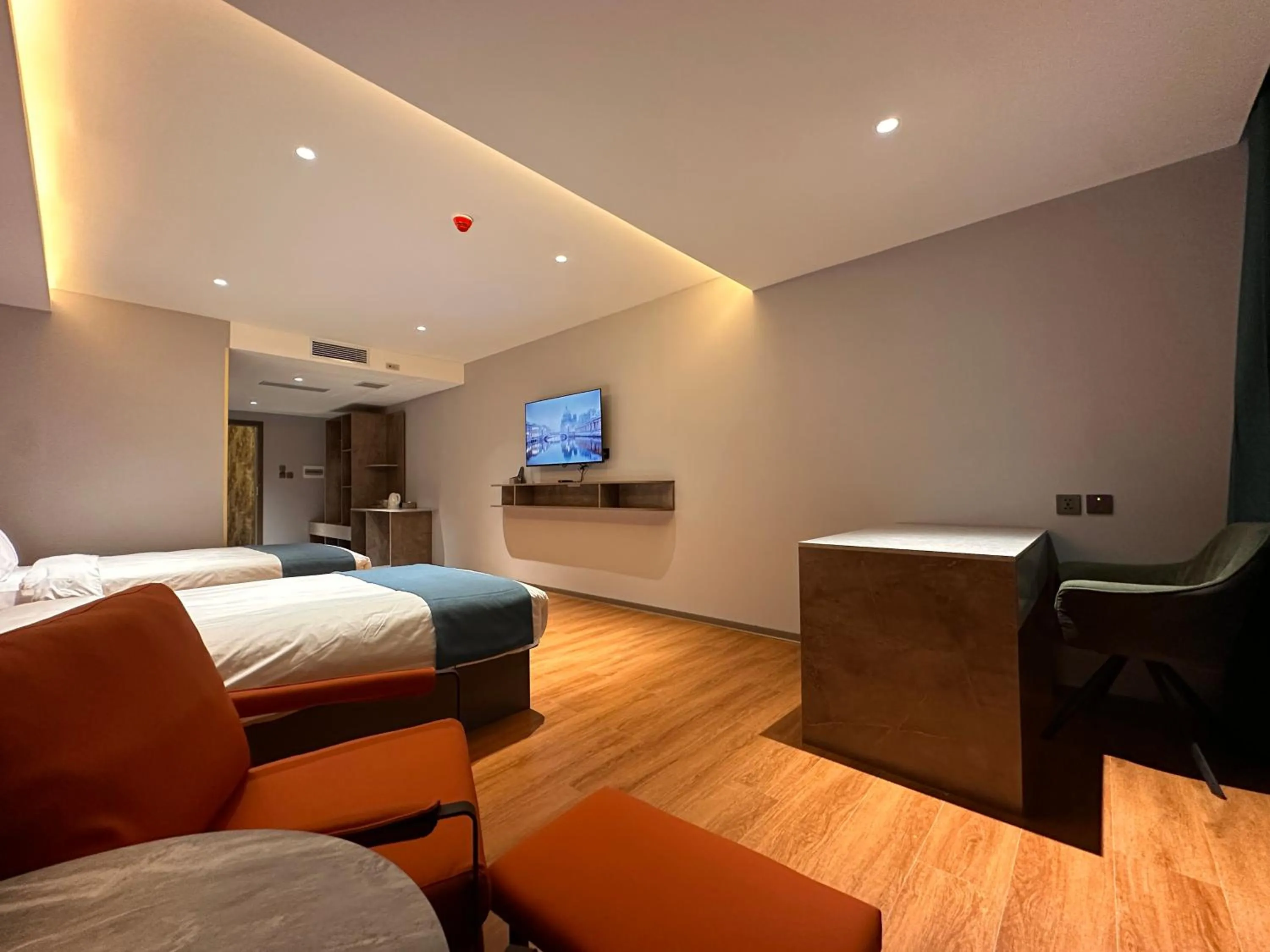 Bed in Bojon Hotel Ulaanbaatar - Soyolj Mall