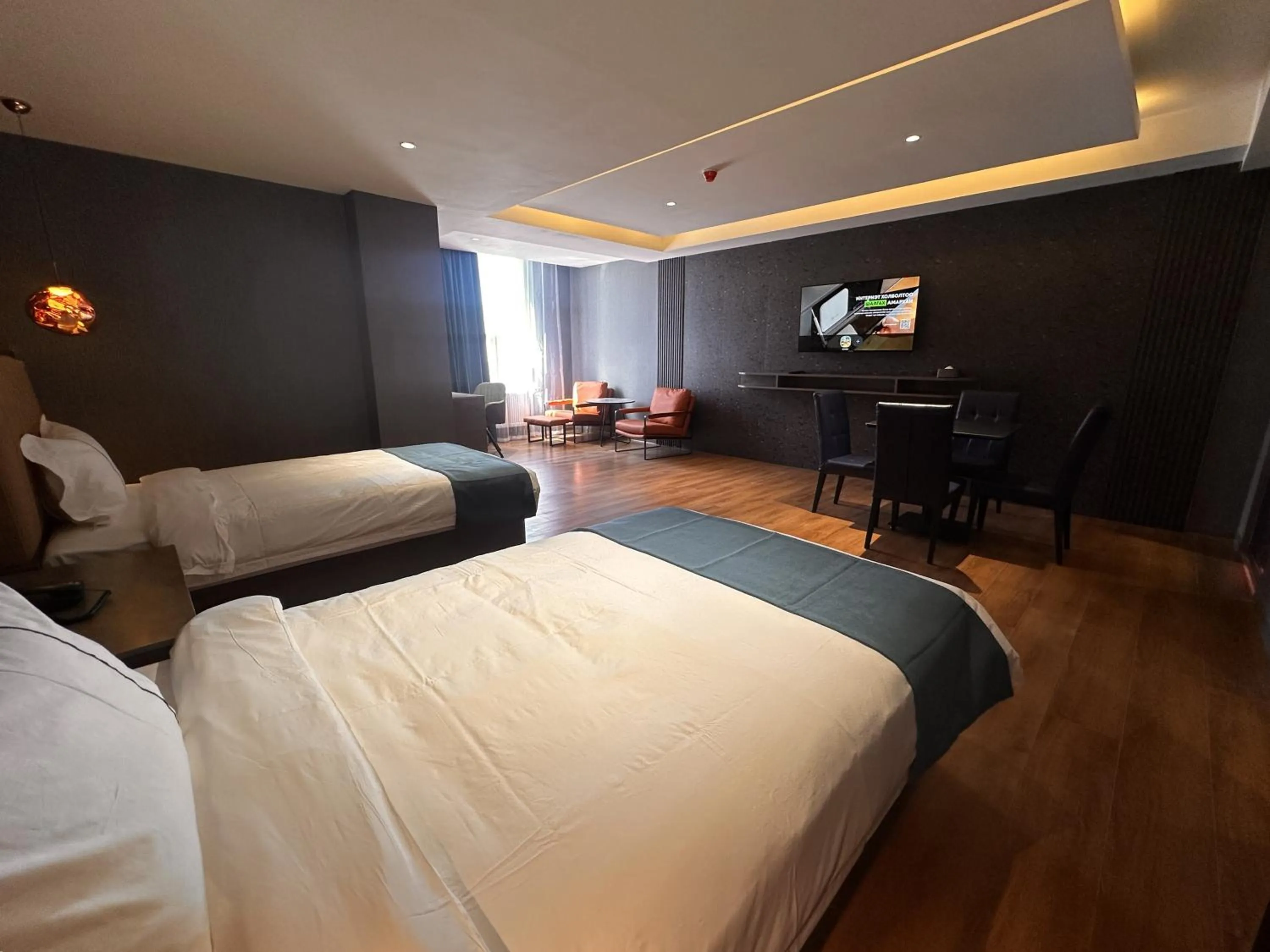 Bed in Bojon Hotel Ulaanbaatar - Soyolj Mall