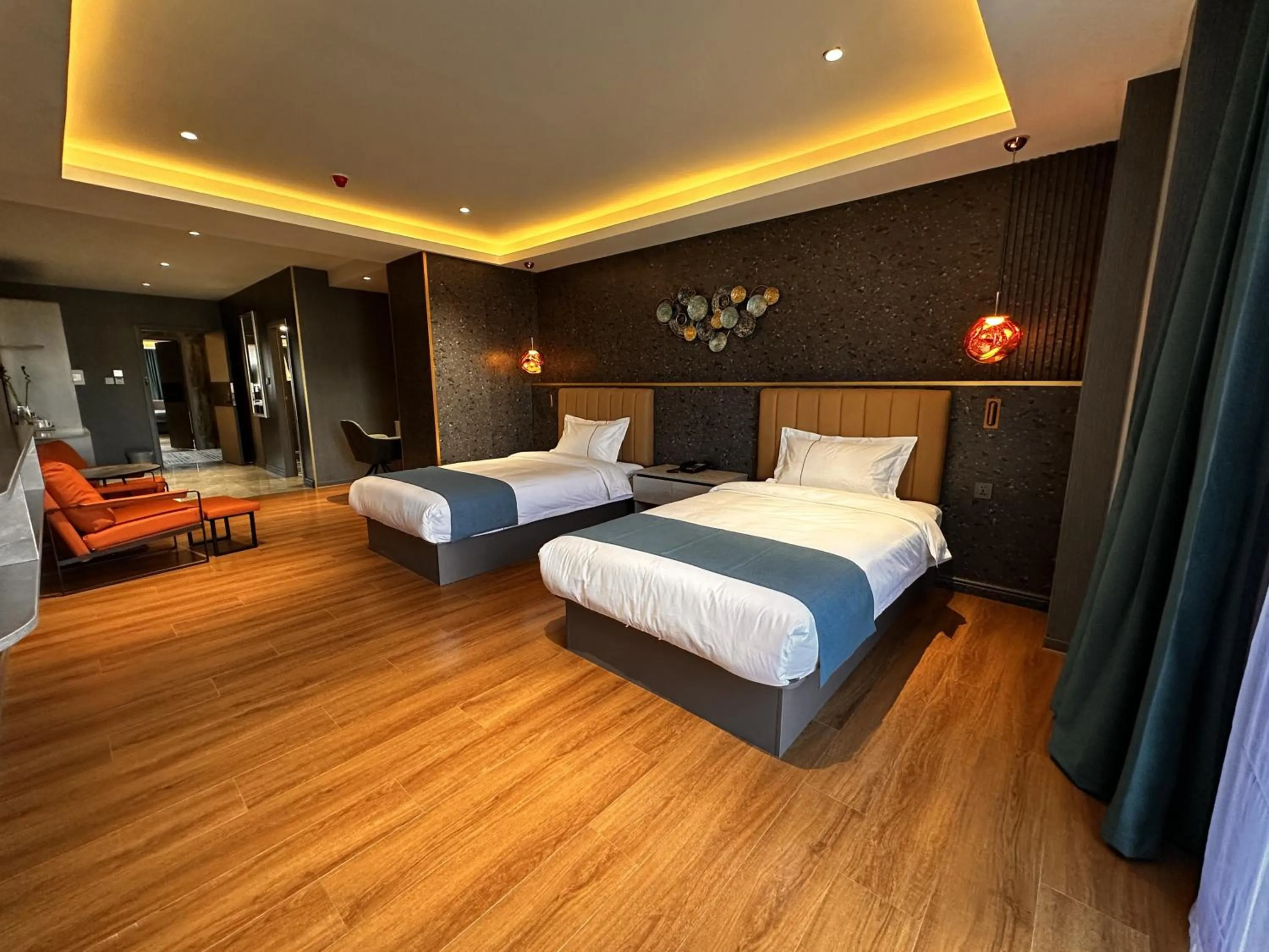 Bed in Bojon Hotel Ulaanbaatar - Soyolj Mall