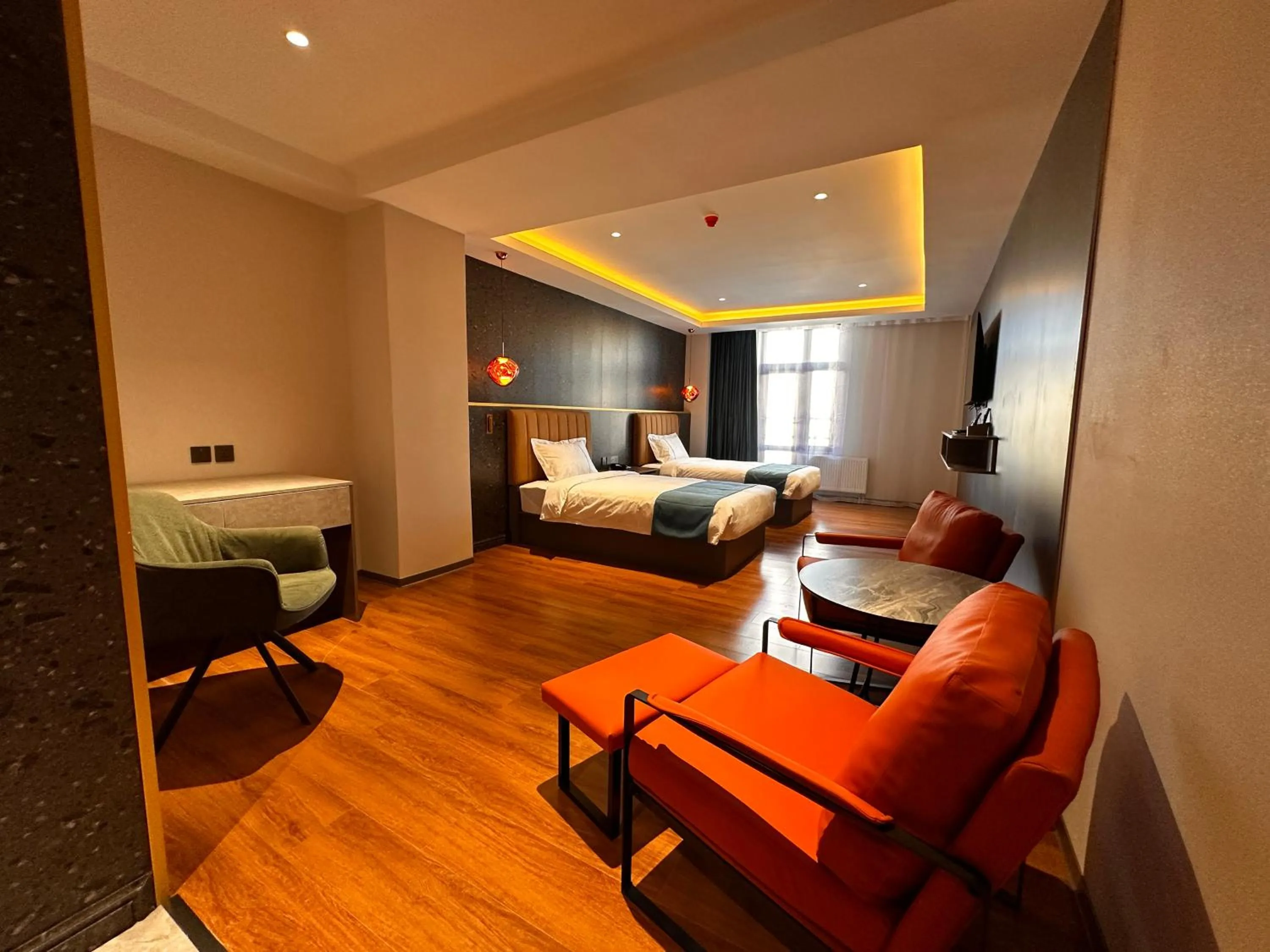 Bed in Bojon Hotel Ulaanbaatar - Soyolj Mall