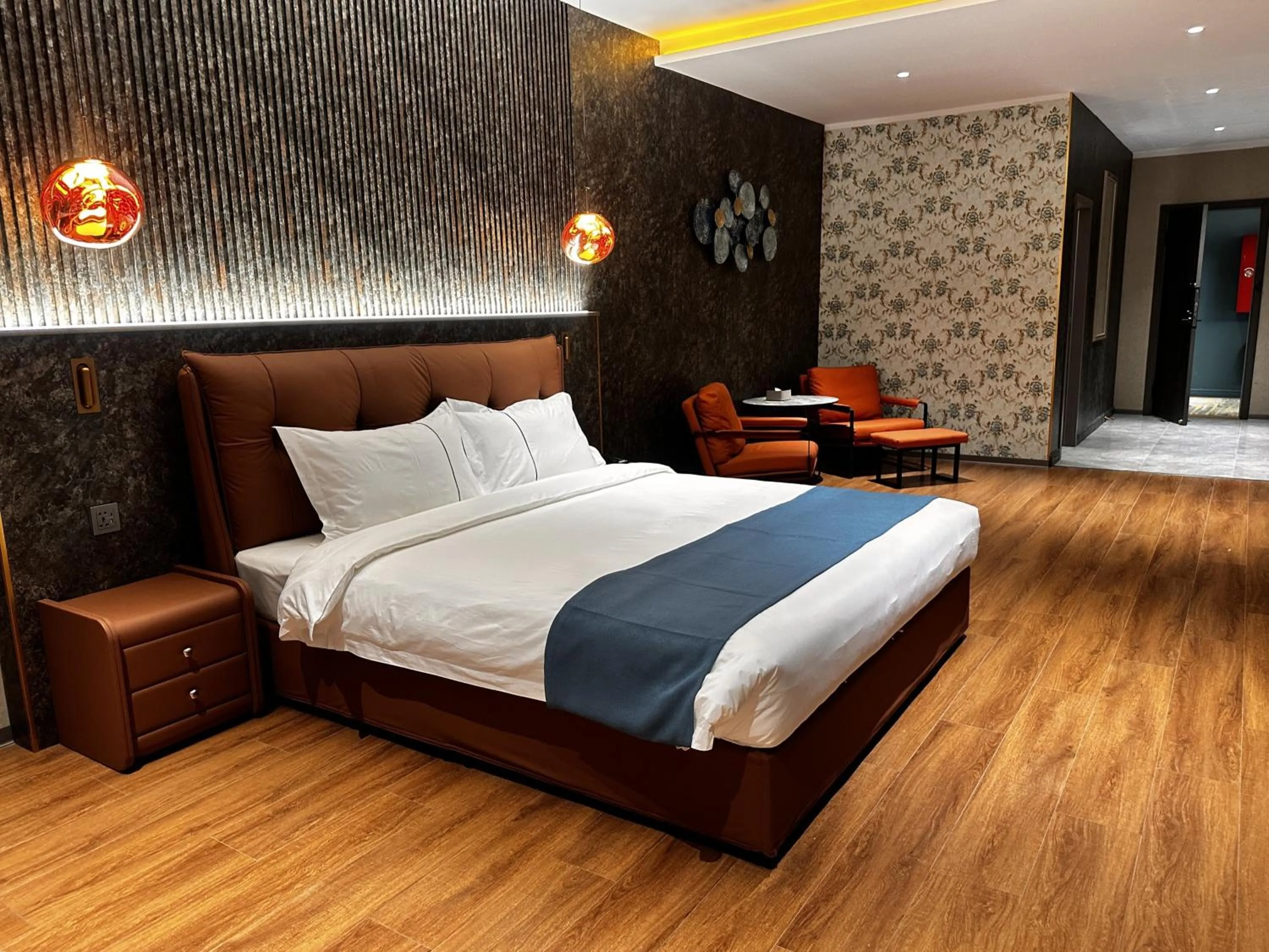 Photo of the whole room, Bed in Bojon Hotel Ulaanbaatar - Soyolj Mall