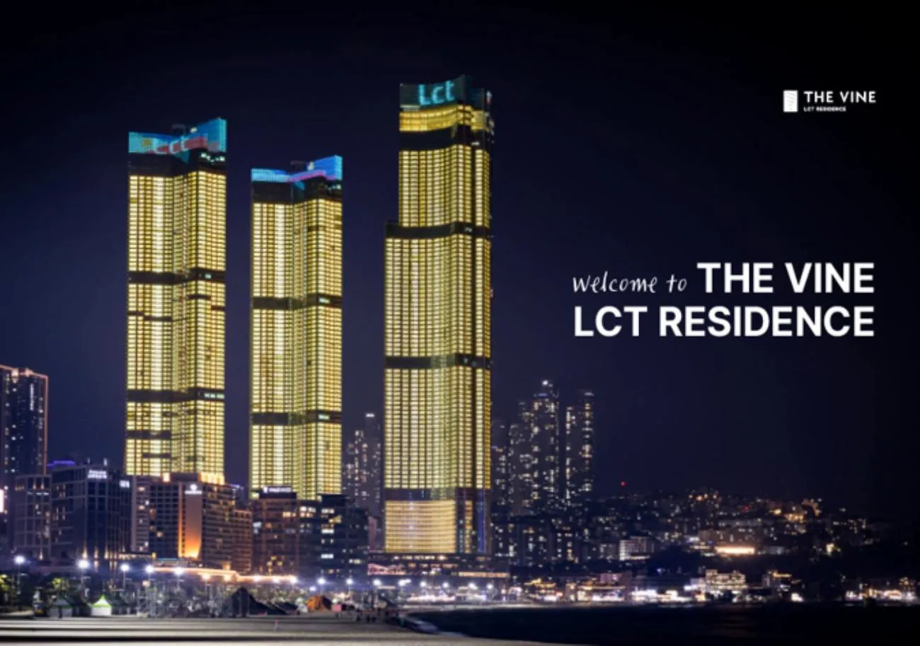 Property building in LCT Residence The Vine Haeundae