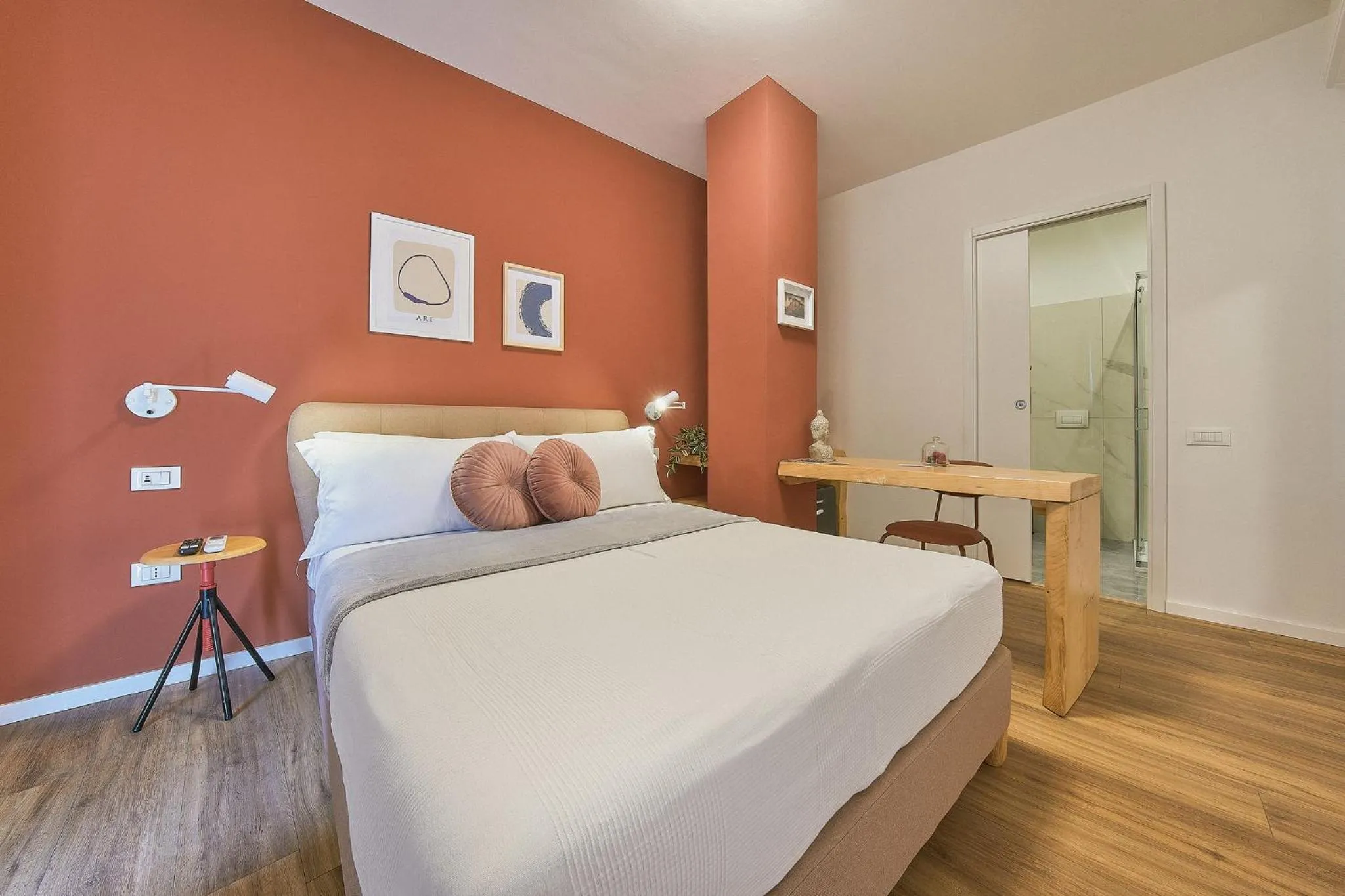 Bed in Delta Dreams Guest House