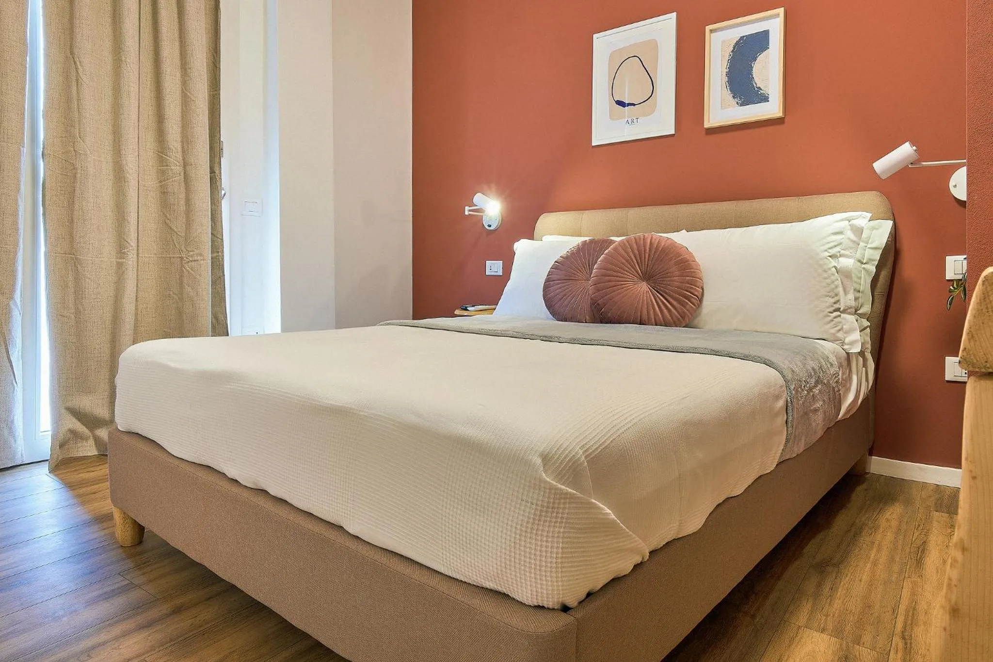 Bed in Delta Dreams Guest House