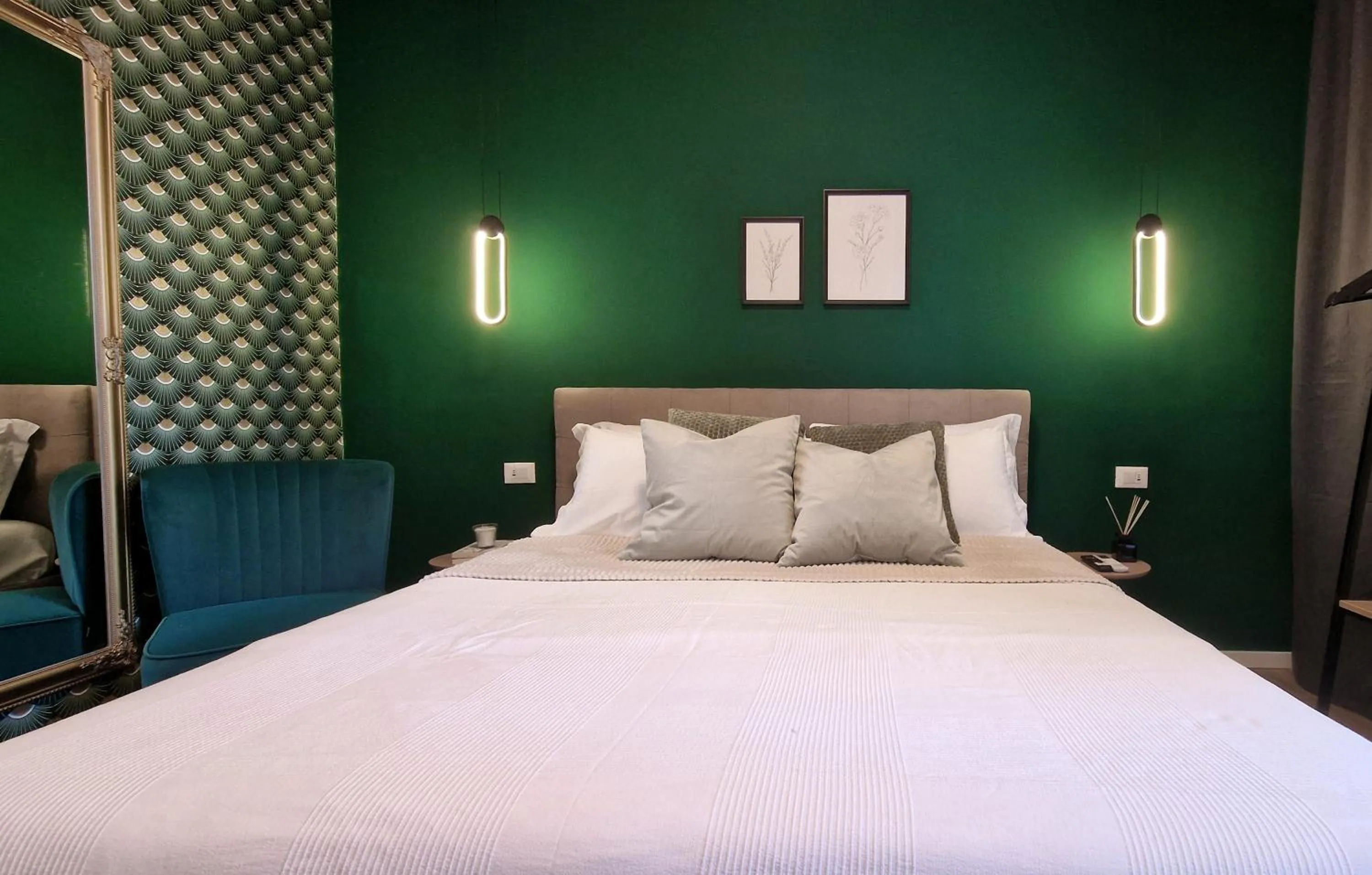 Bed in Delta Dreams Guest House