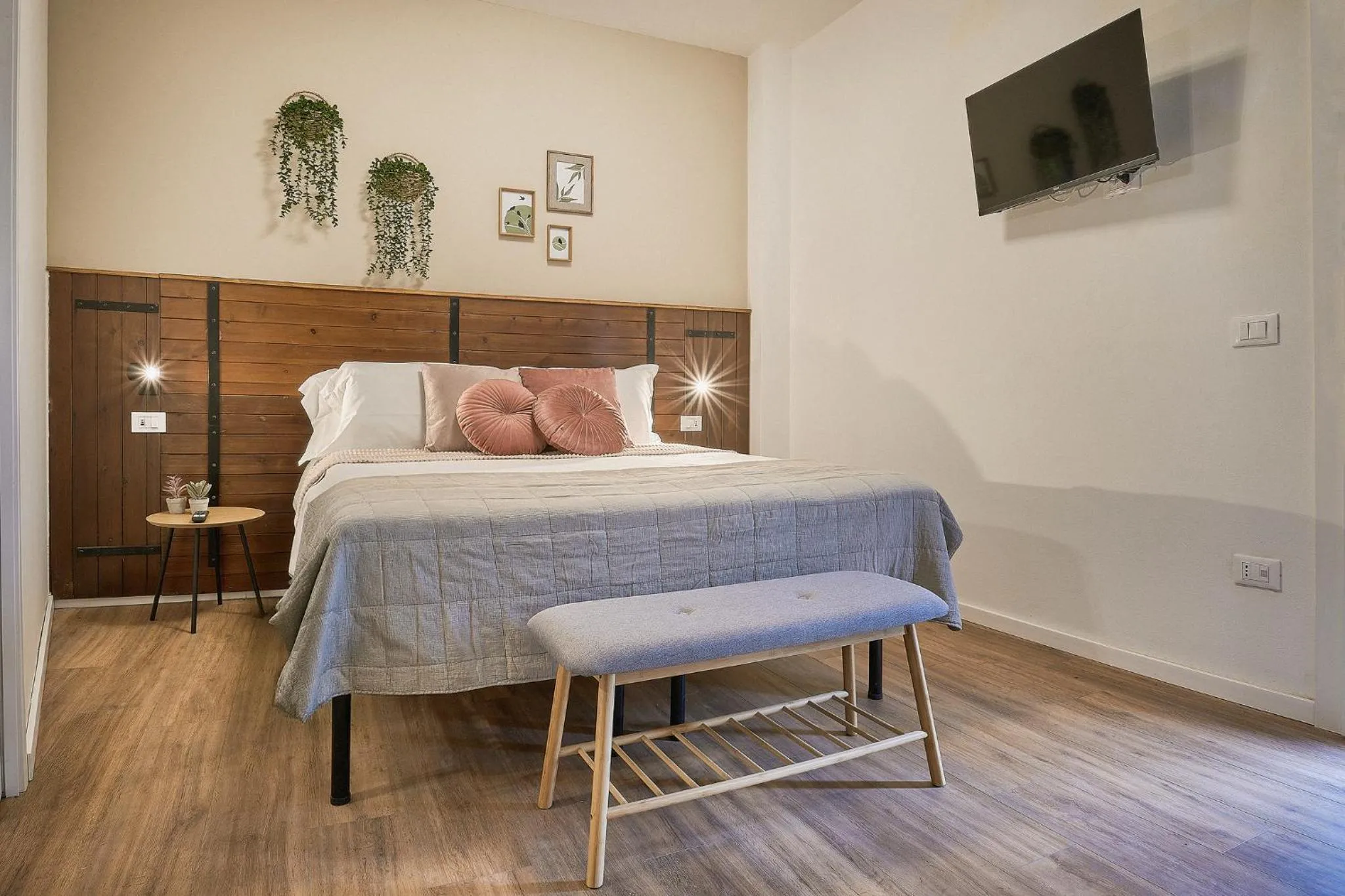 Bed in Delta Dreams Guest House