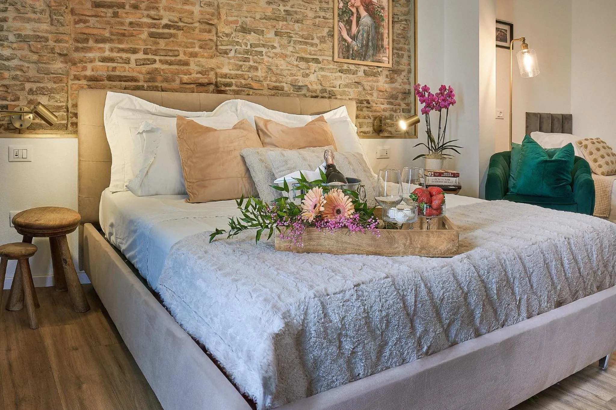 Bed in Delta Dreams Guest House