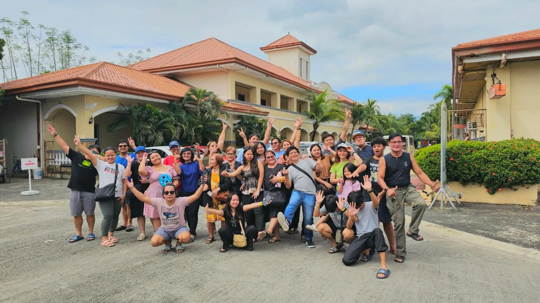 group of guests in Subic Waterfront View Resort