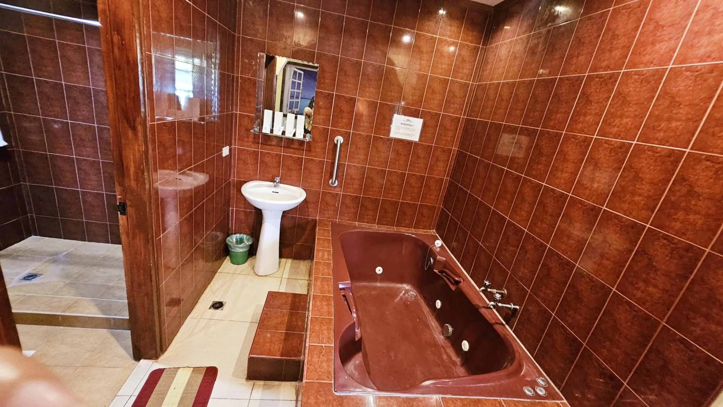 Shower in Subic Waterfront View Resort