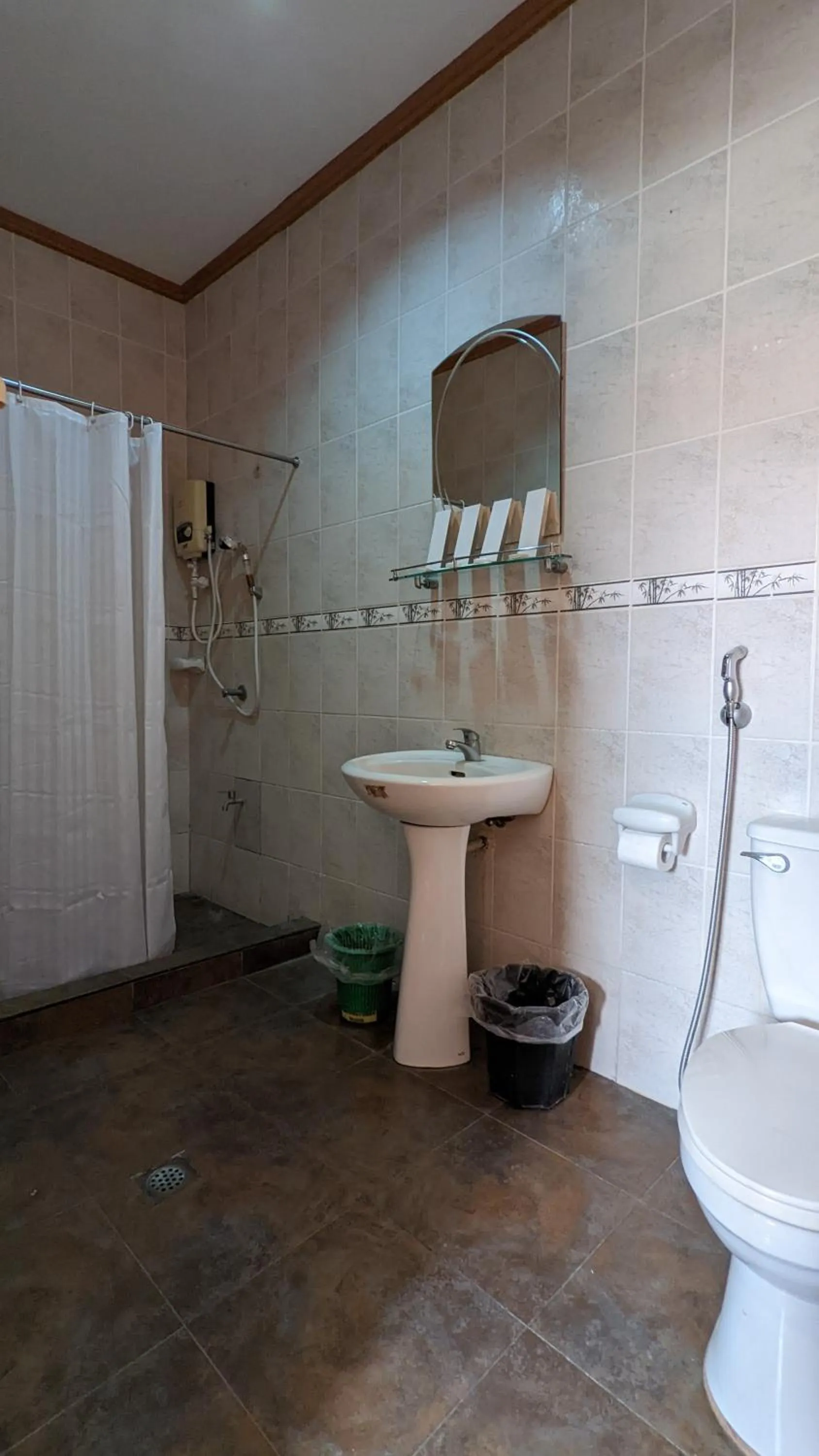 Shower in Subic Waterfront View Resort