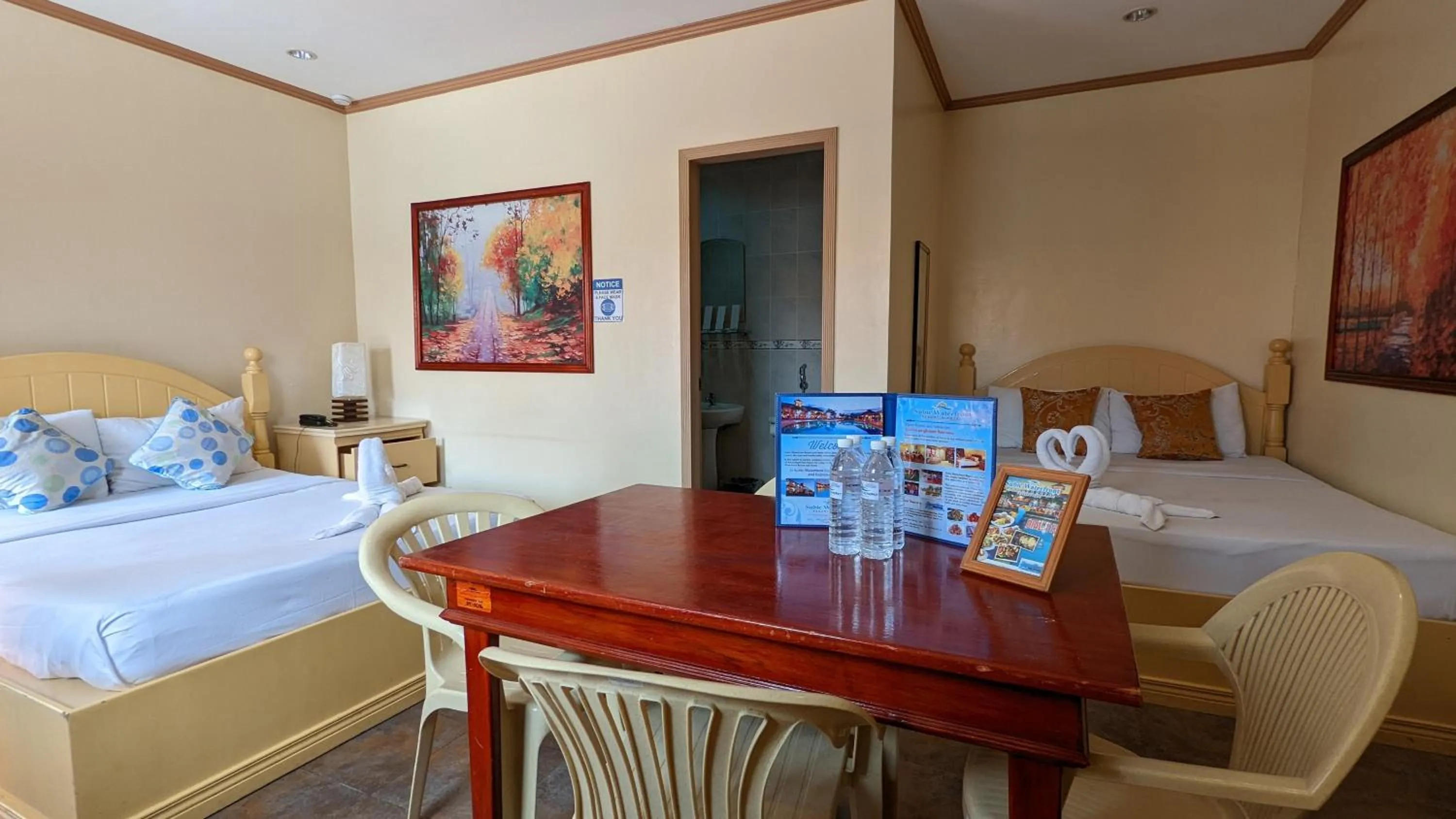 Photo of the whole room, Bed in Subic Waterfront View Resort