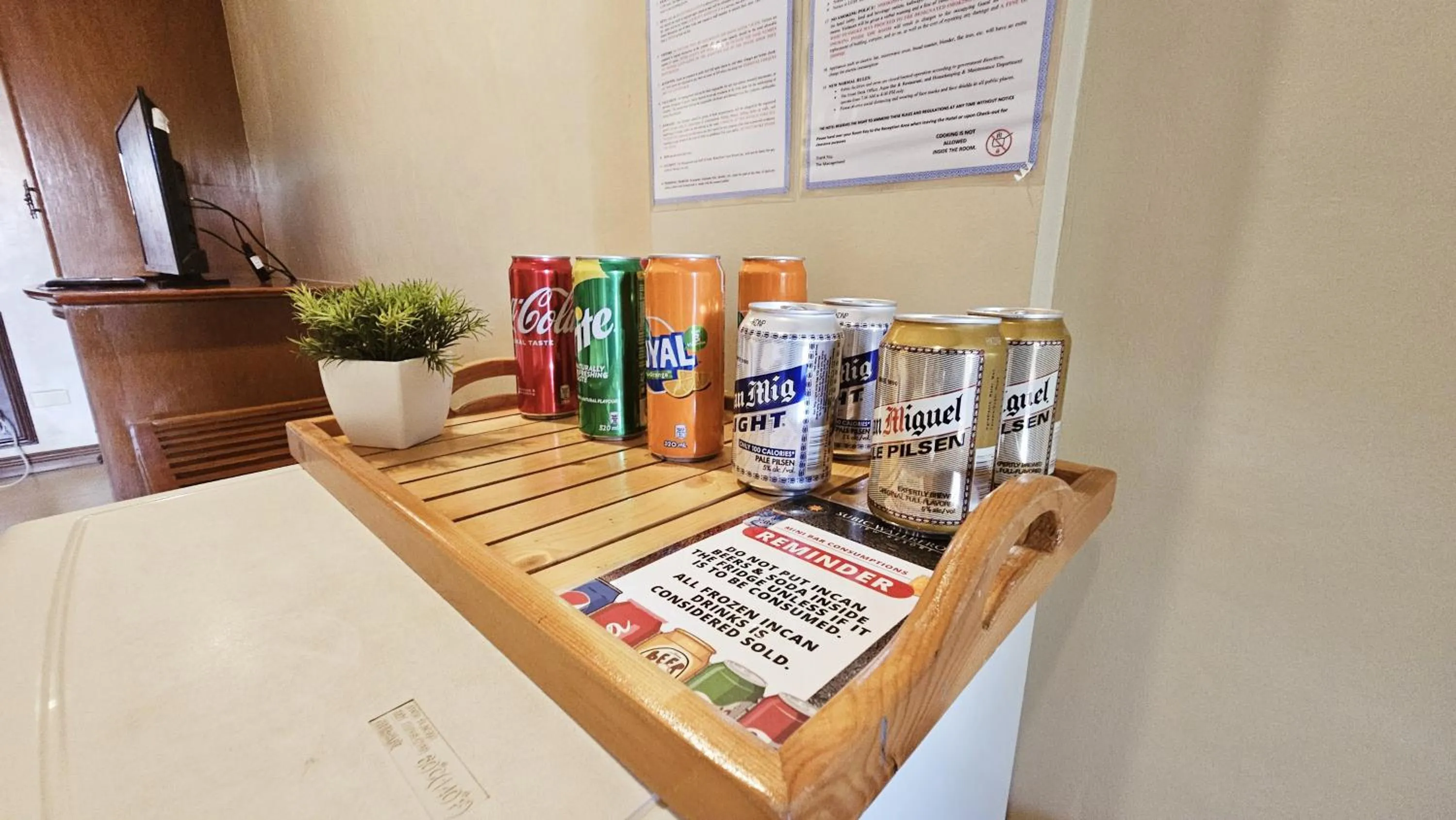 Food and drinks in Subic Waterfront View Resort