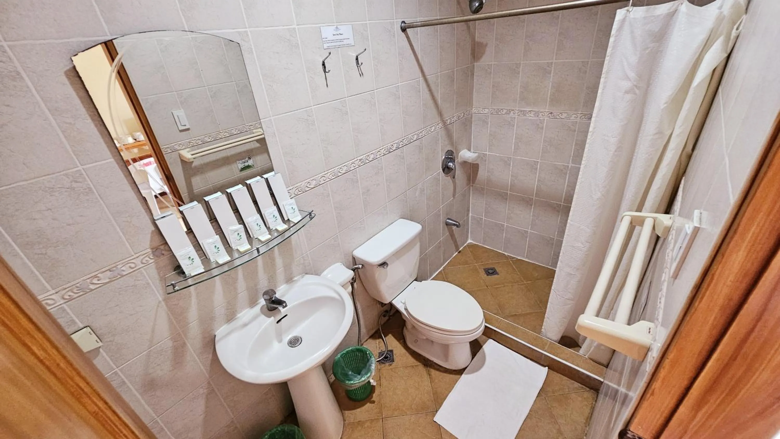 Shower in Subic Waterfront View Resort