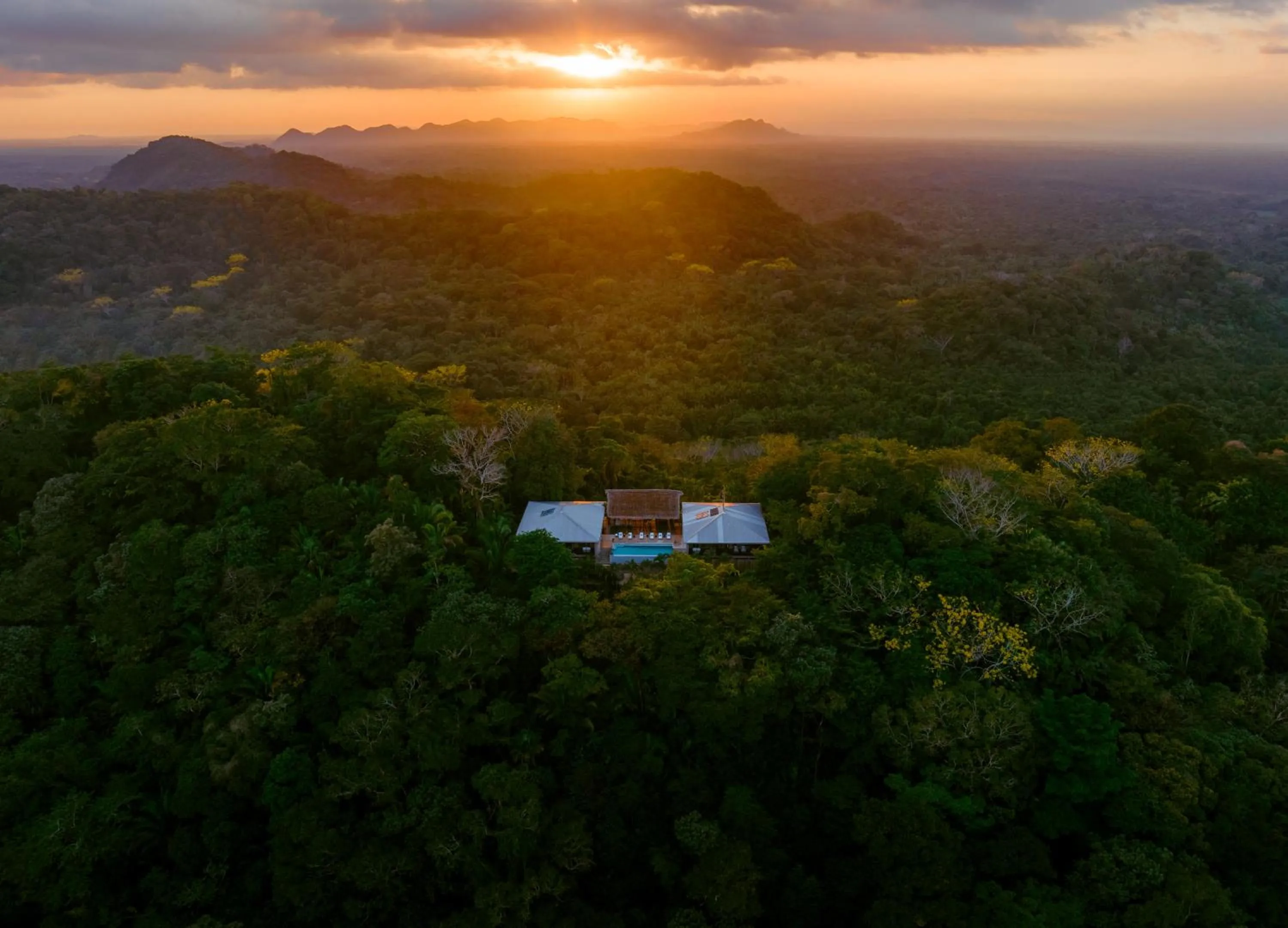 Bird's eye view in Copal Tree Lodge a Muy'Ono Resort