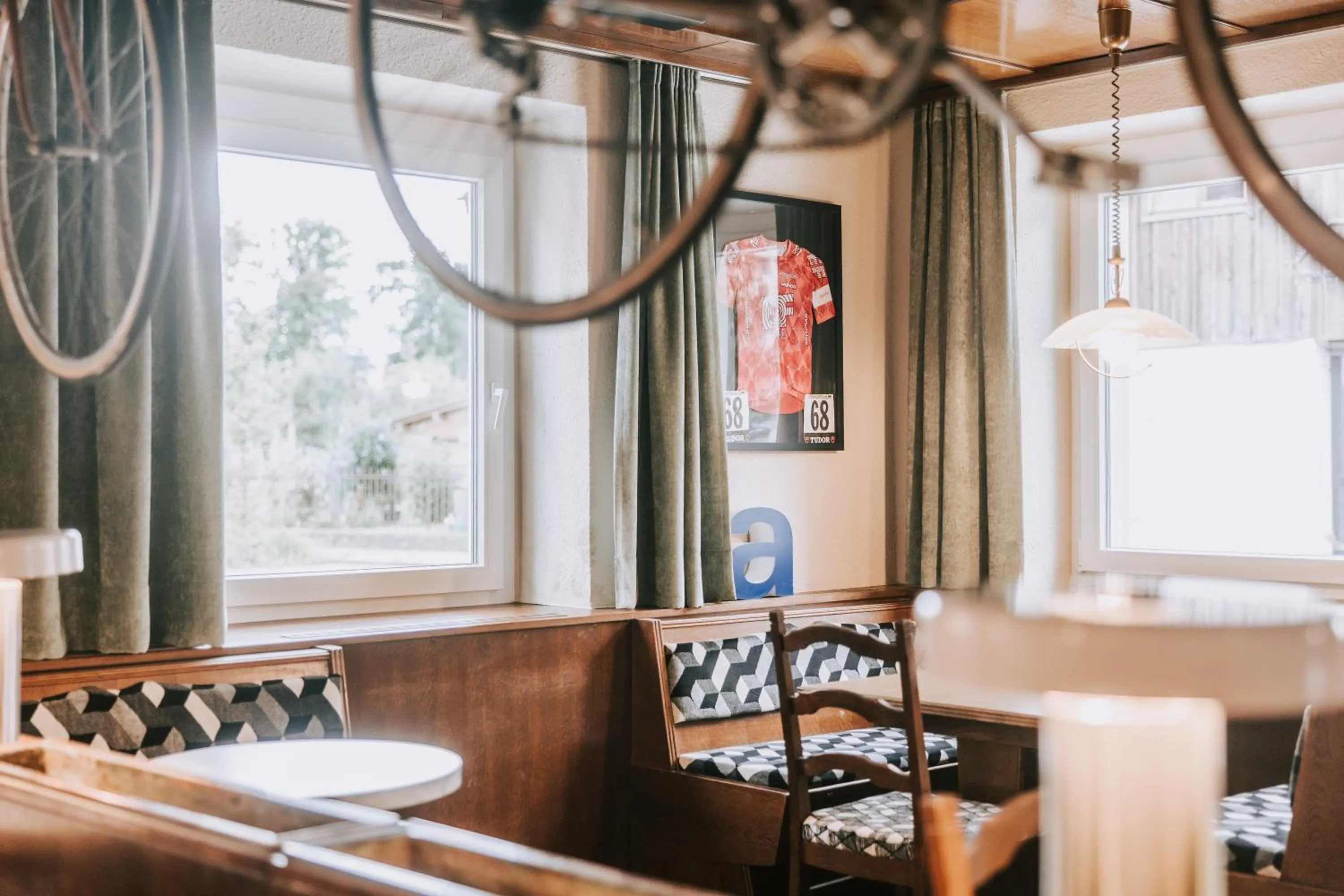 Decorative detail in Velotique Hotel Angelika - Self-Check-in